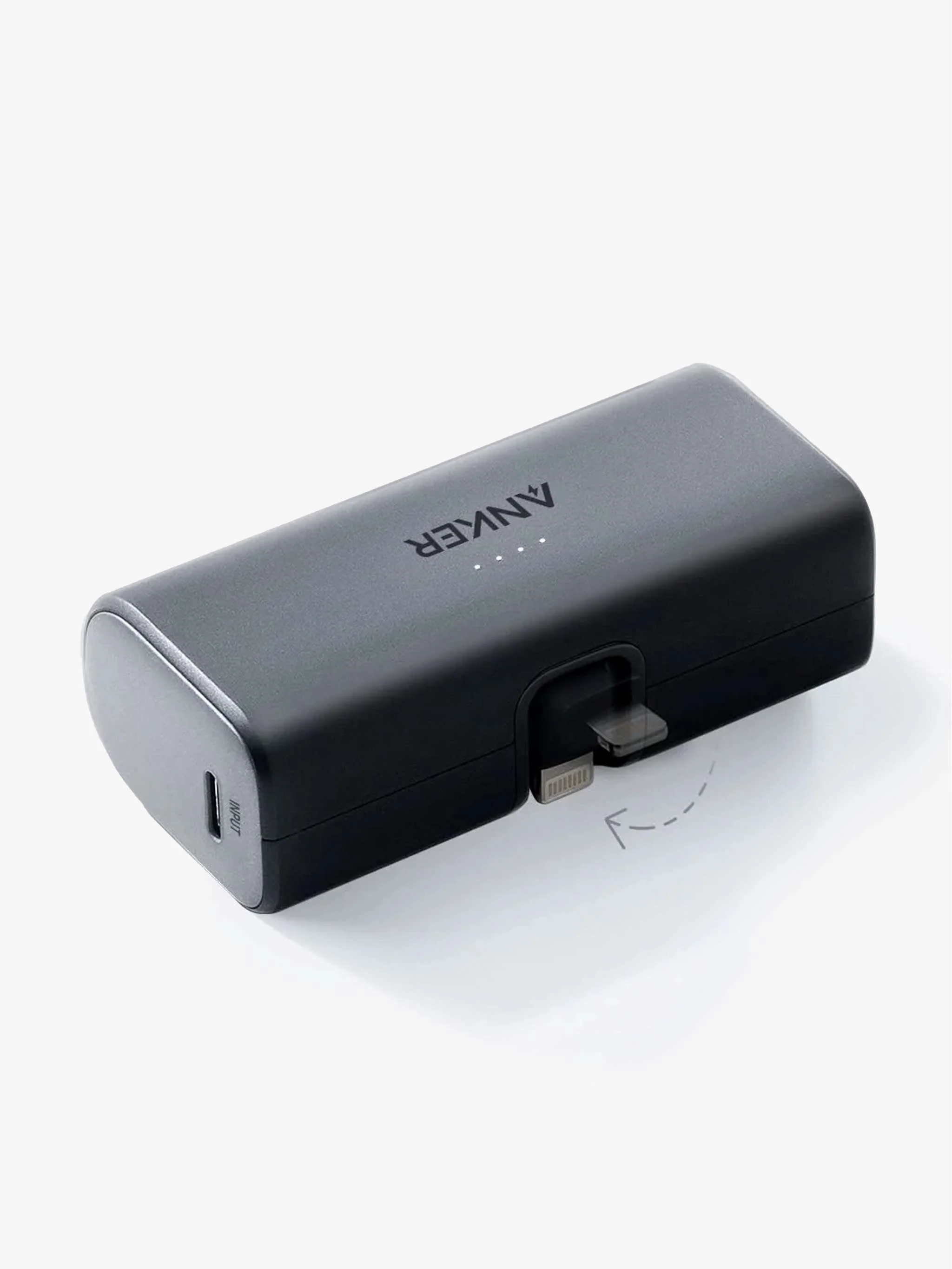 Power bank, Anker Nano 12W con conector Lightning integrado para iPhone - Image 3