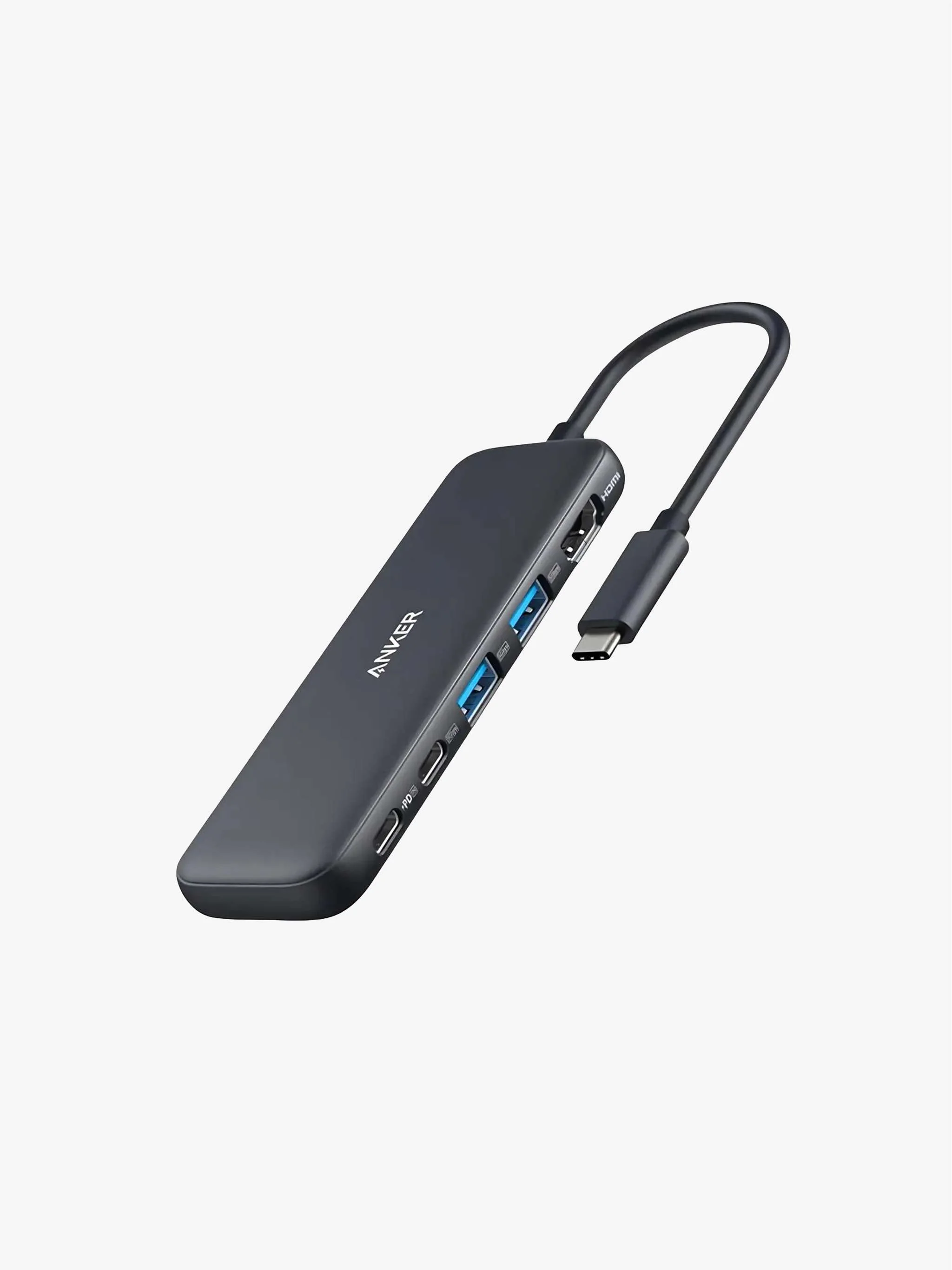 Hub USB-C Anker 332, 5 en 1, puertos múltiples