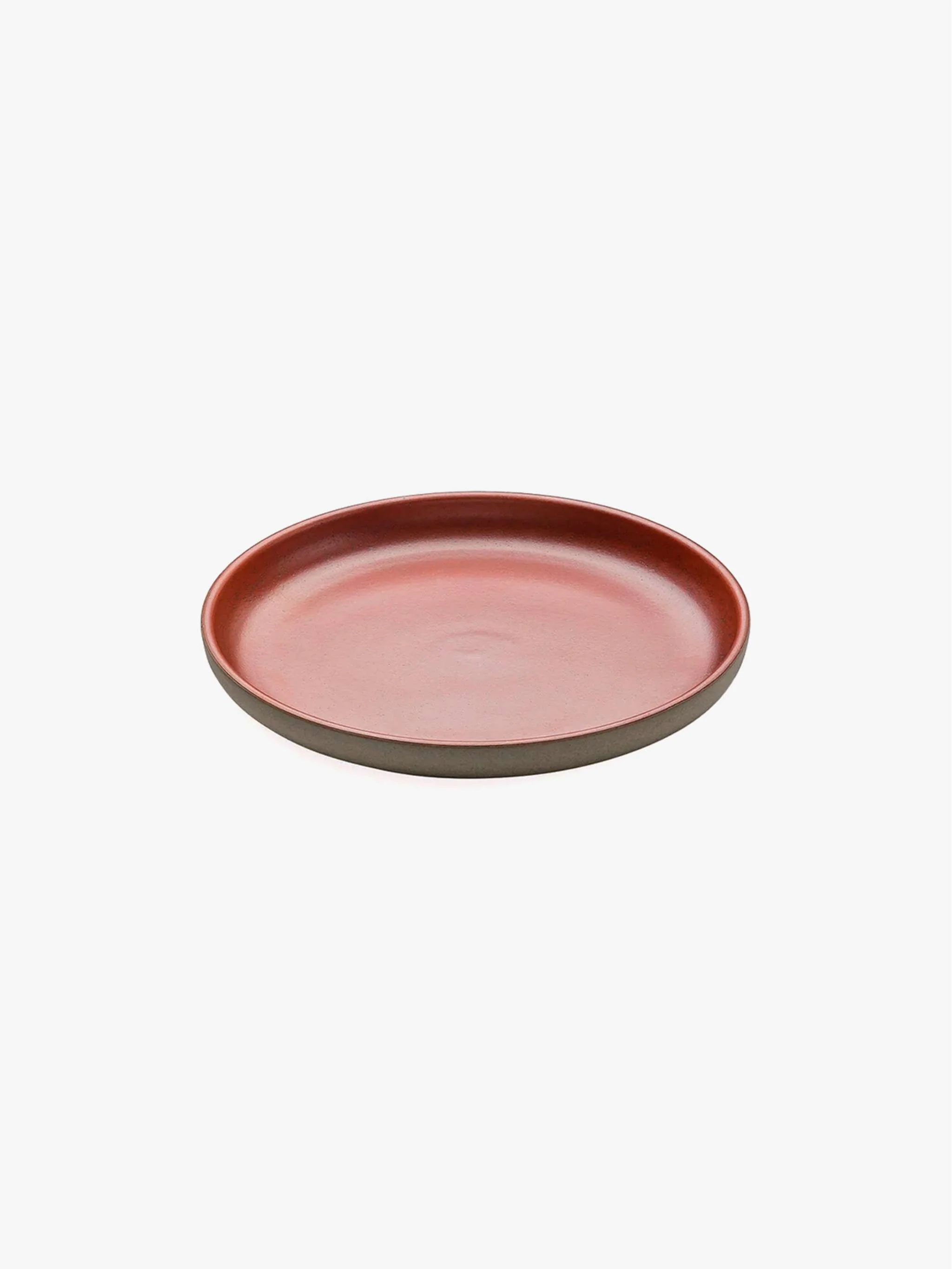Plato gourmet 20 cm, color rojo
