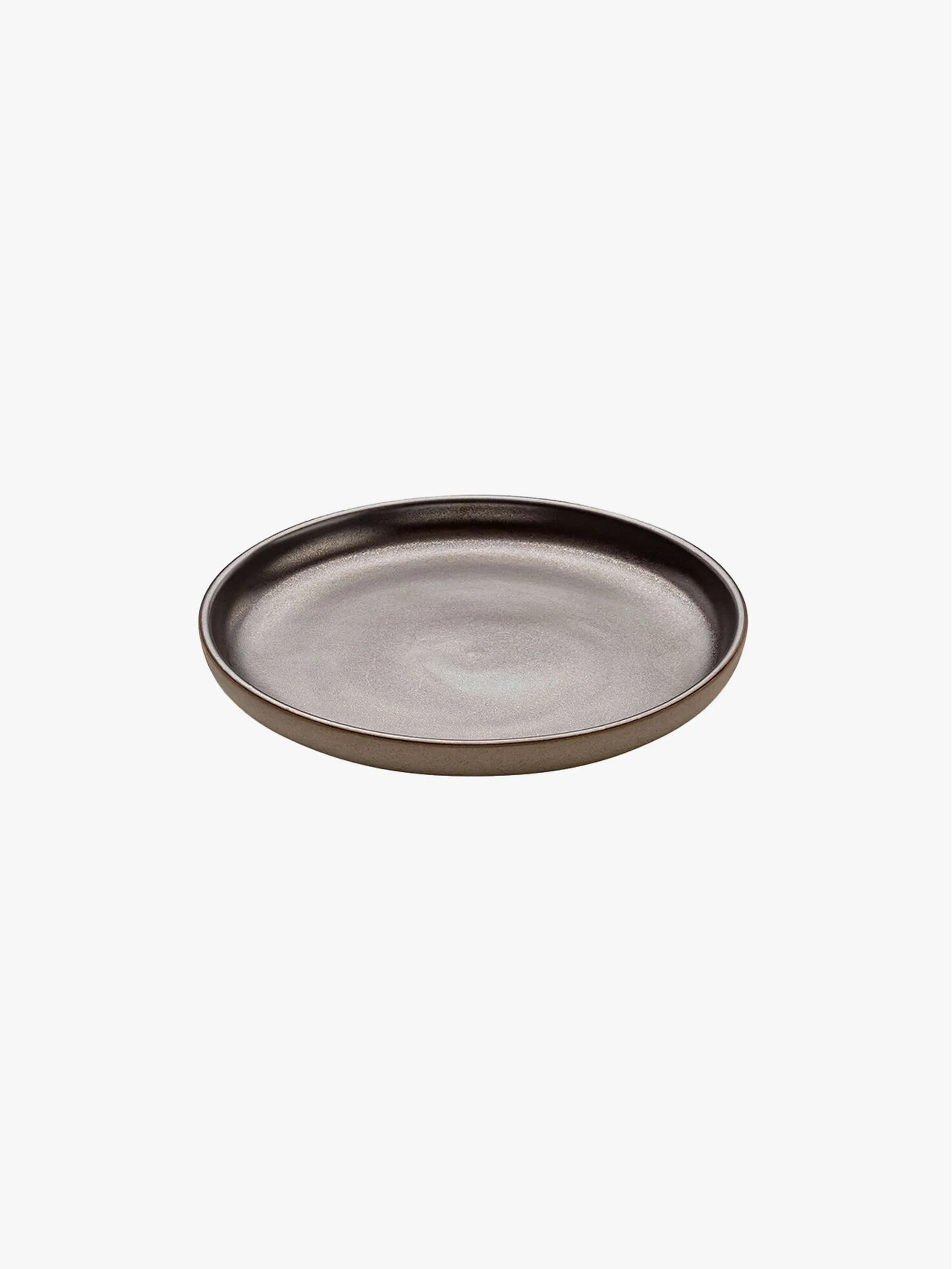 Plato gourmet 20 cm, color hierro