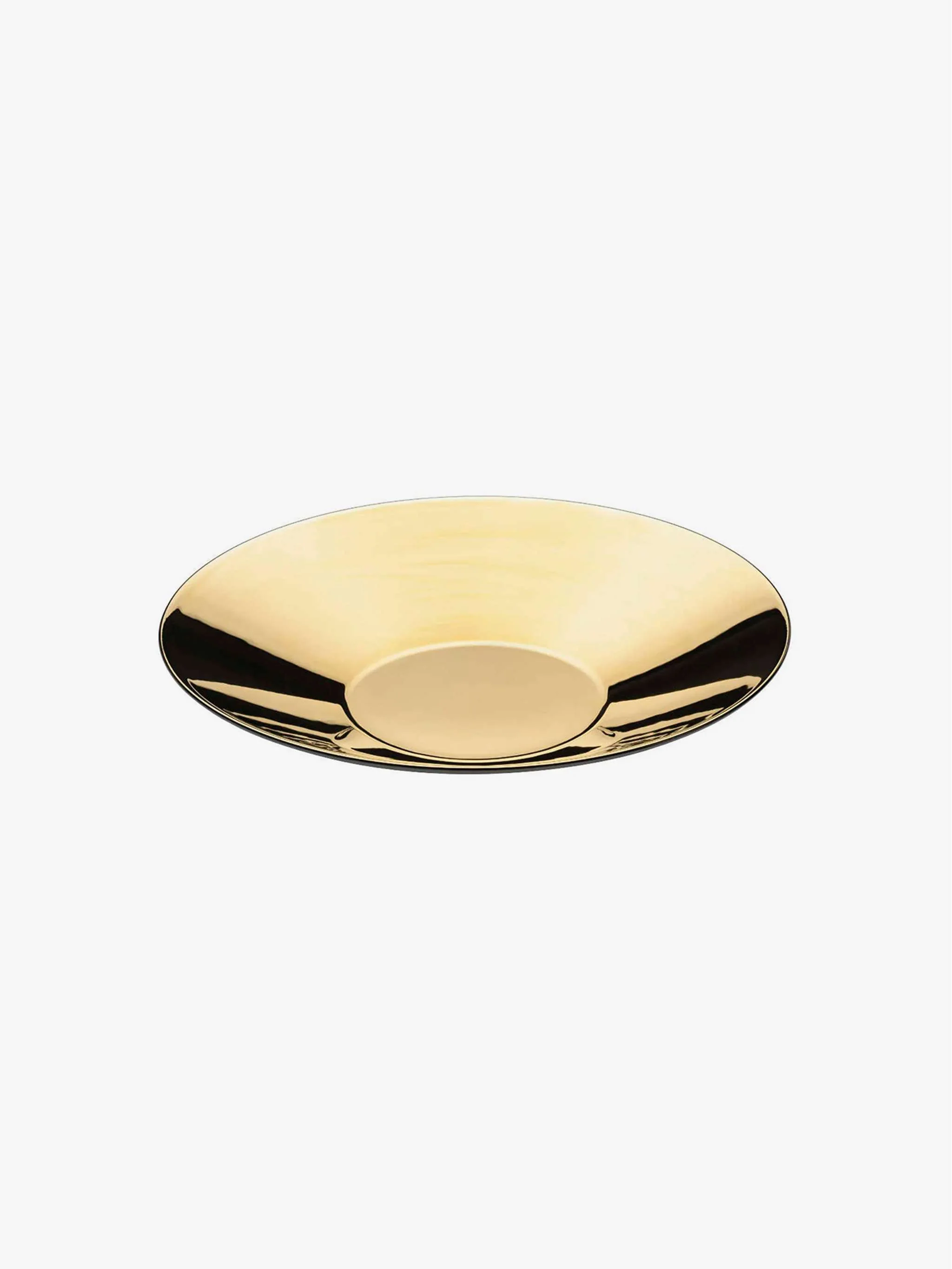 Plato gourmet 30 cm, color dorado