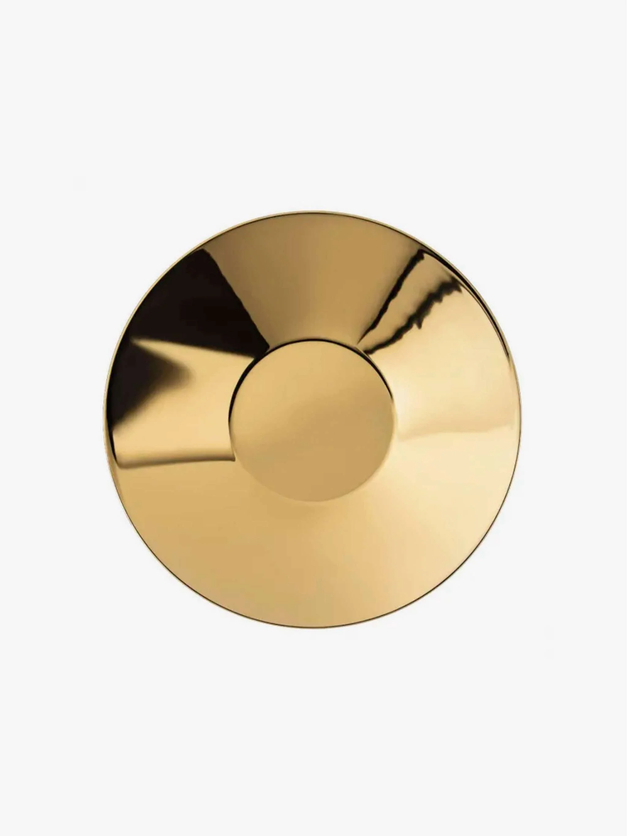 Plato gourmet 30 cm, color dorado - Image 2