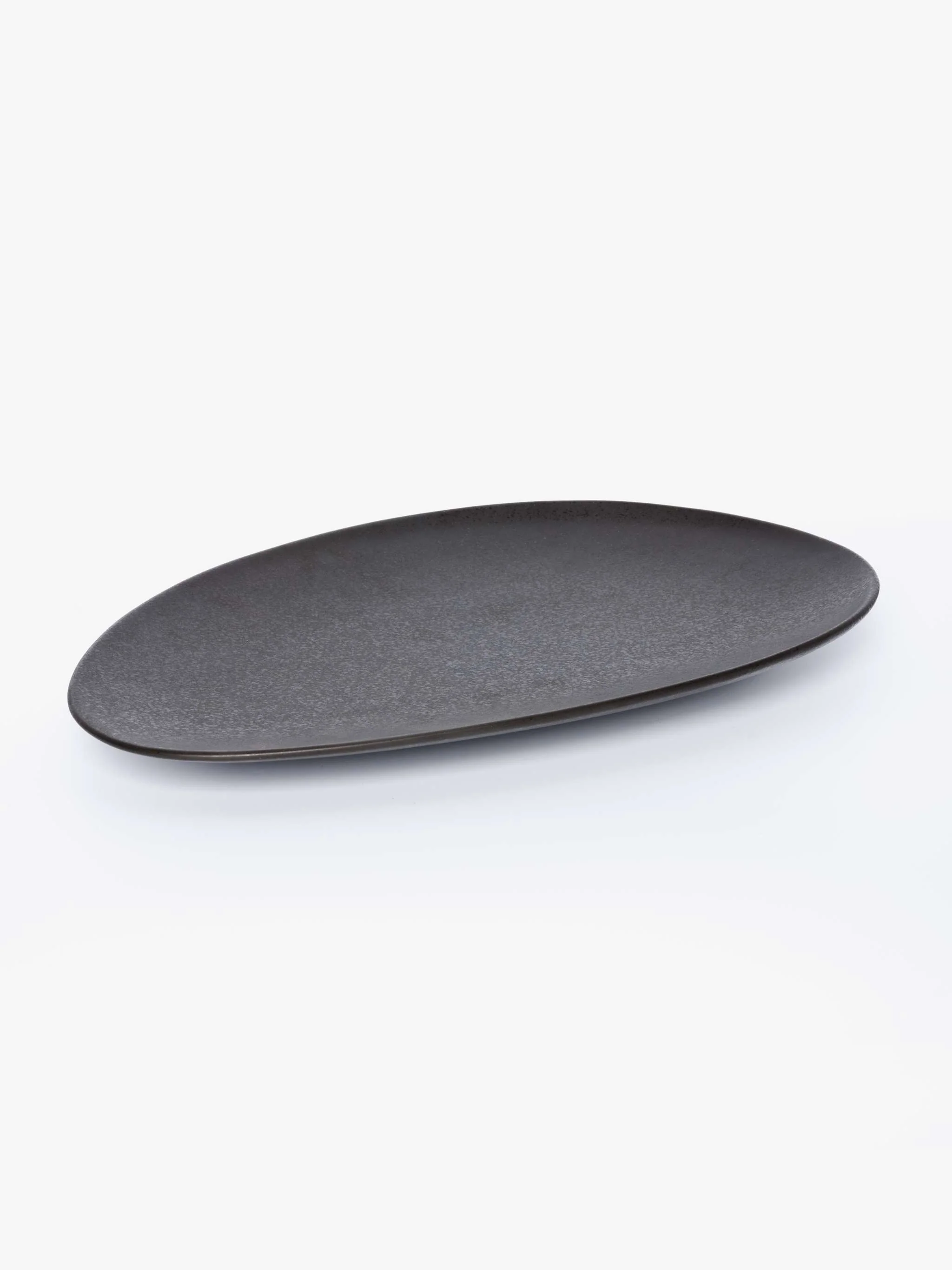 Plato ovalado, color negro - Image 2