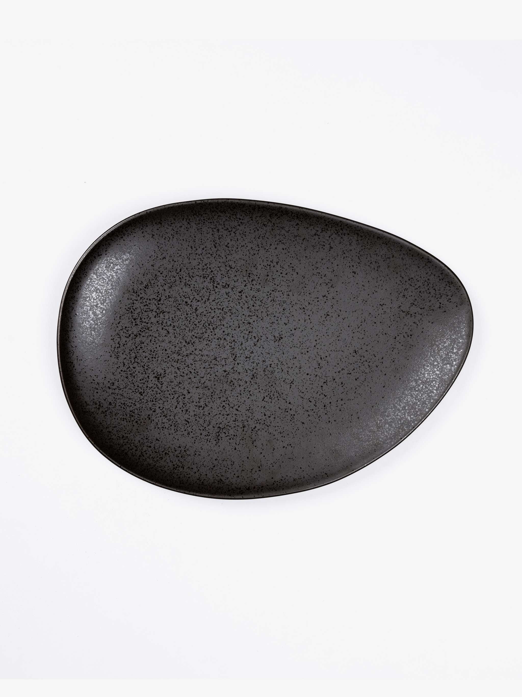 Plato ovalado, color negro - Image 3