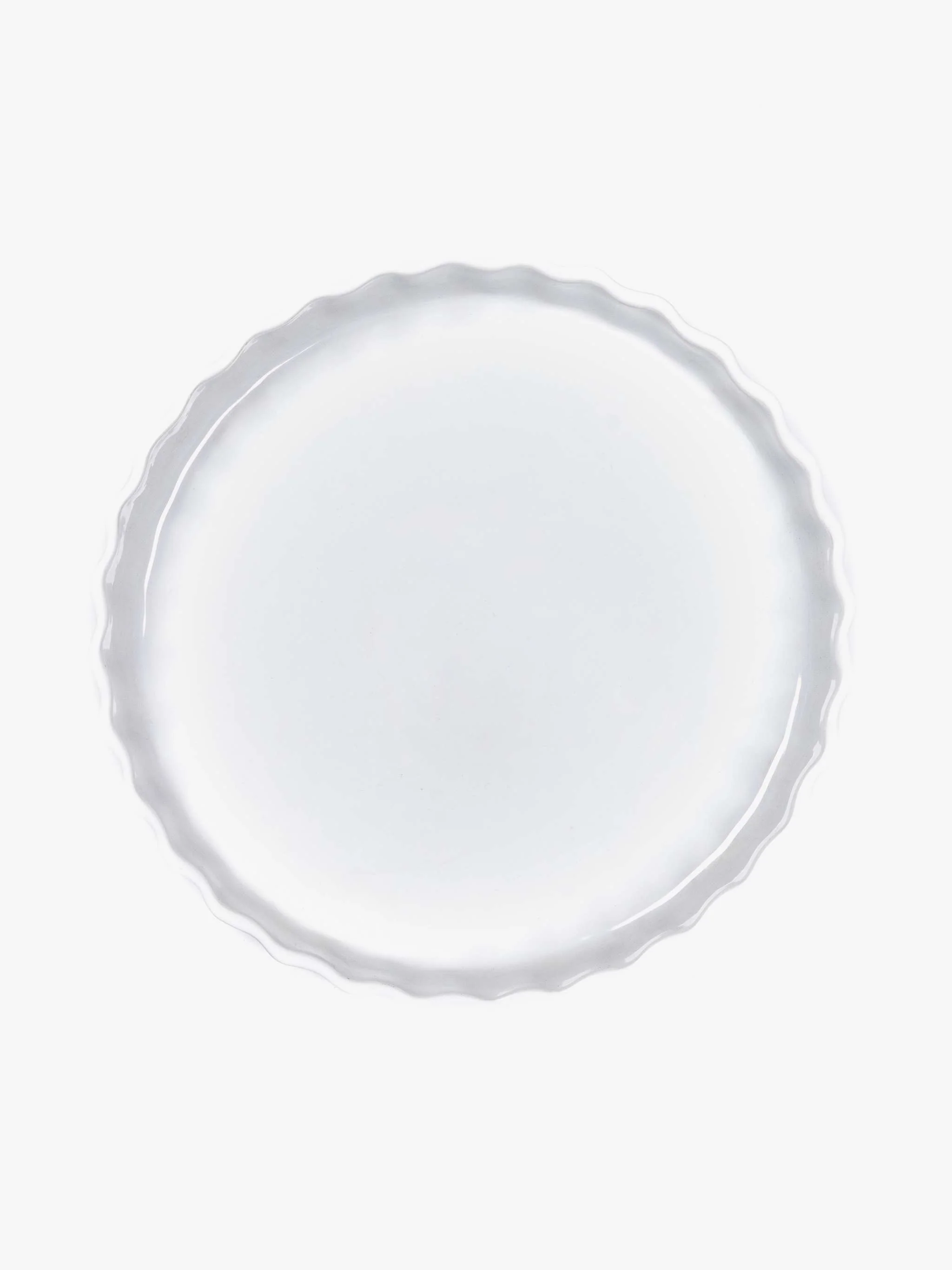 Plato para tarta, color blanco - Image 2