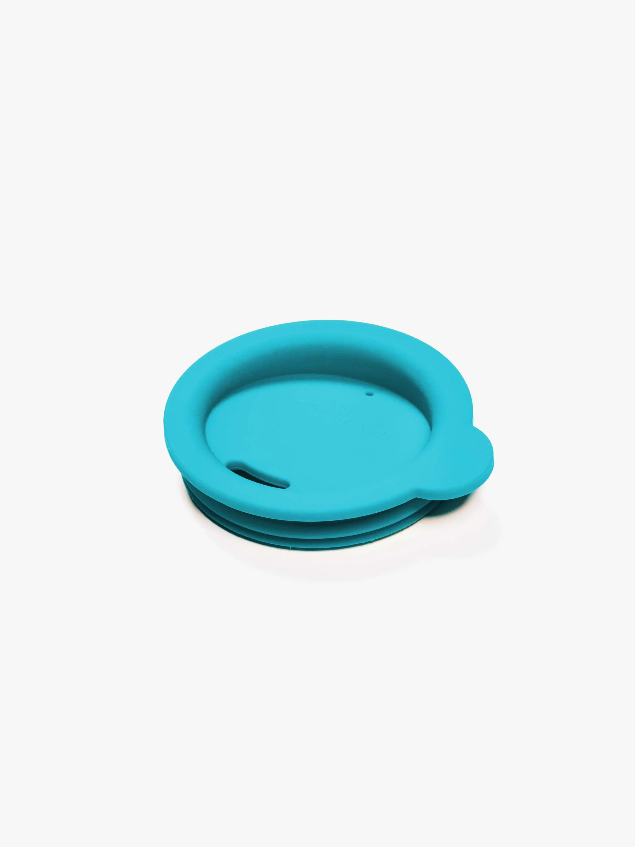Tapa de silicón para termos, color azul - Image 2