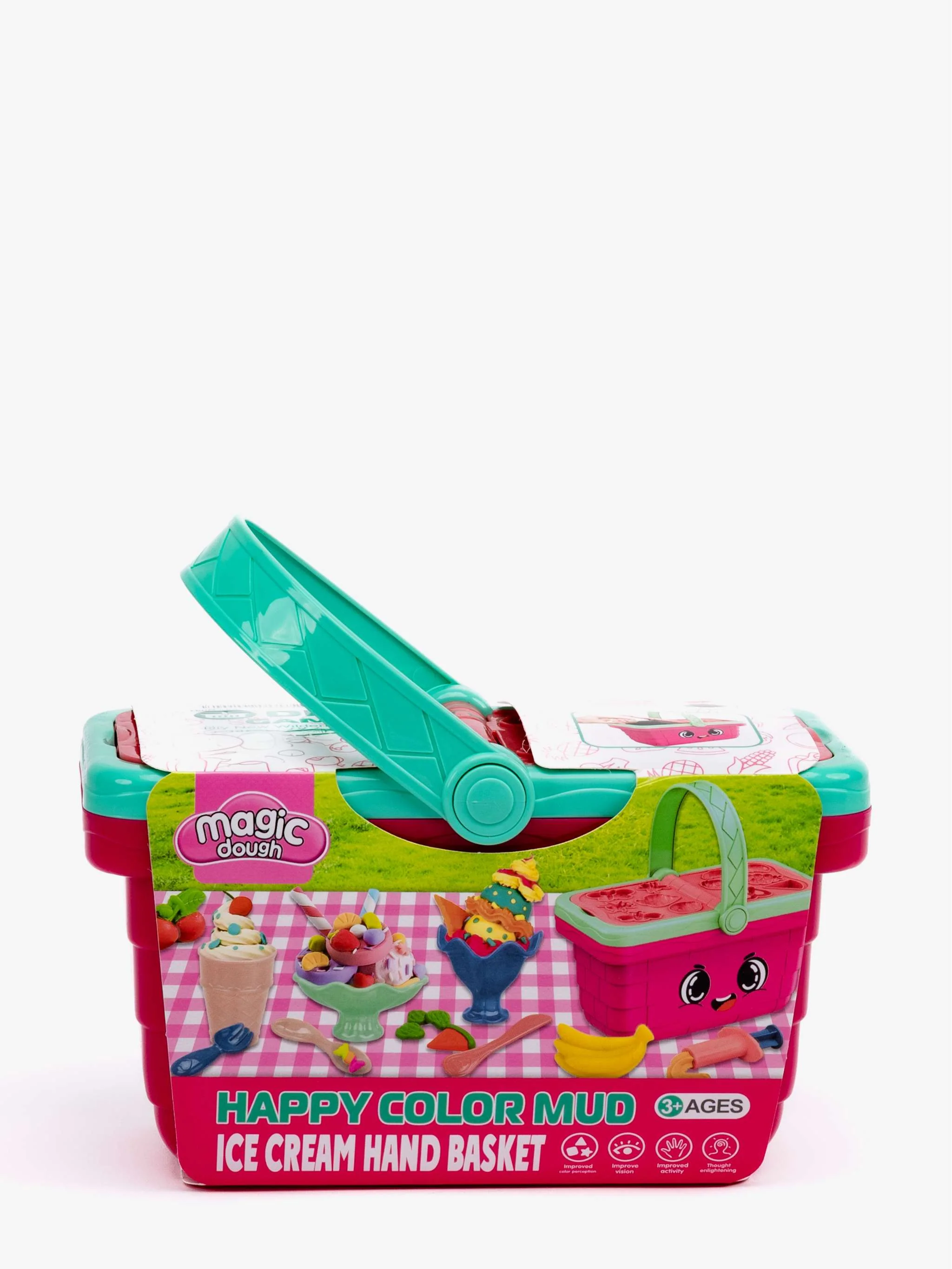 Juguete Canasta Happy Color Mud, set sensorial y juego creativo, para Niños