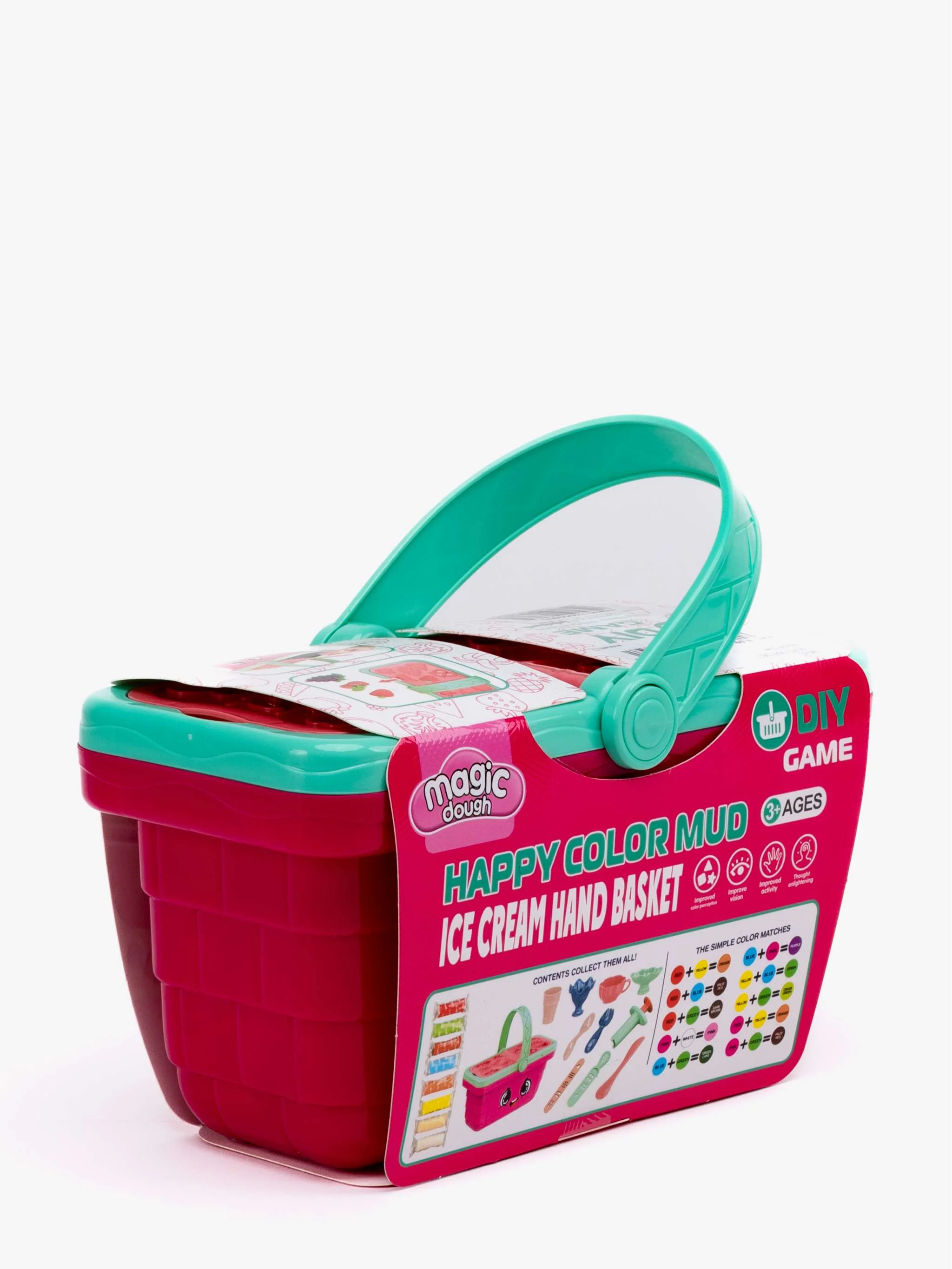 Juguete Canasta Happy Color Mud, set sensorial y juego creativo, para Niños - Image 3