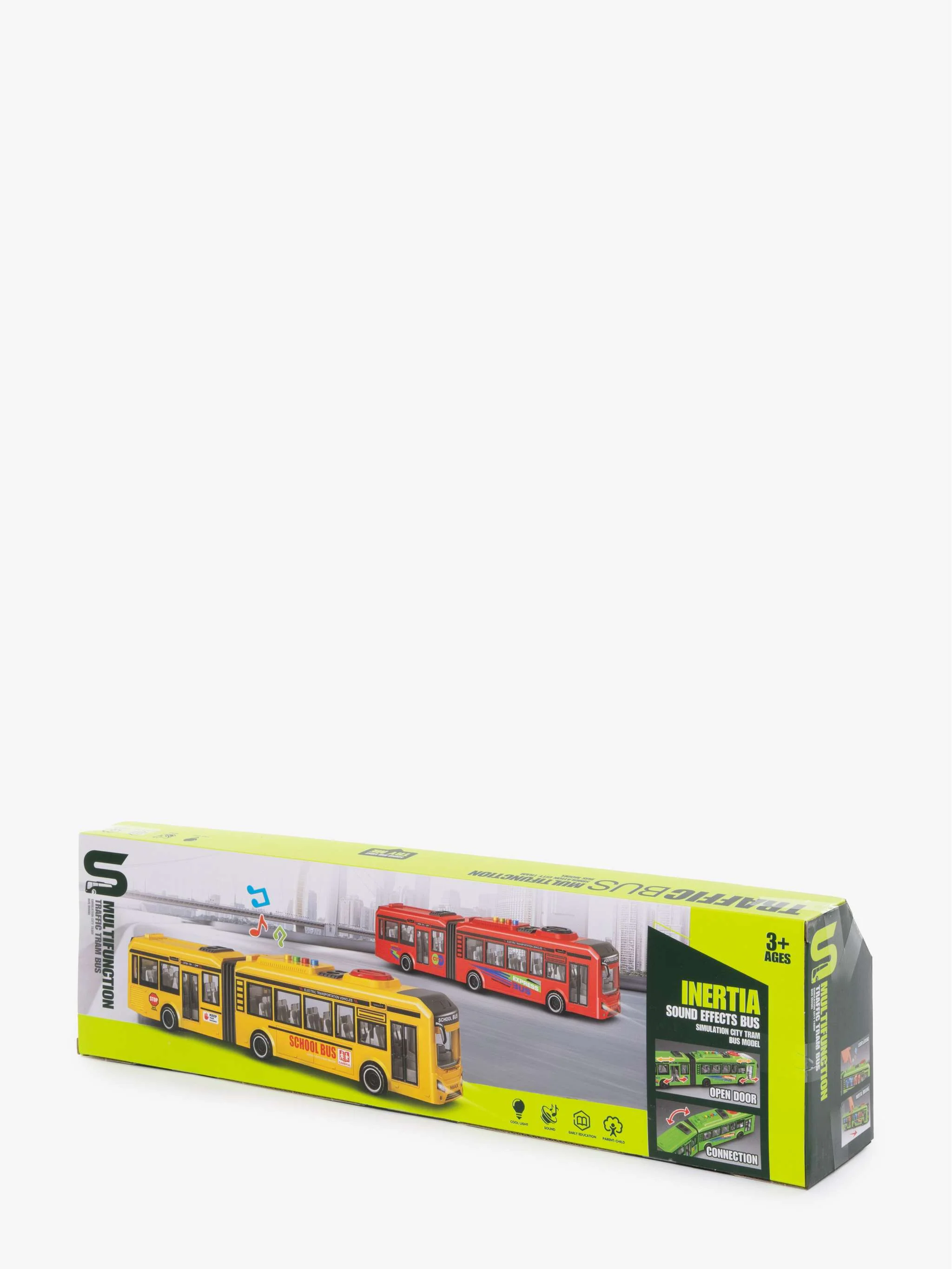 Juguete Modelo de autobús tranvía 1:16, vehículo a escala y colección, para Niños - Image 3