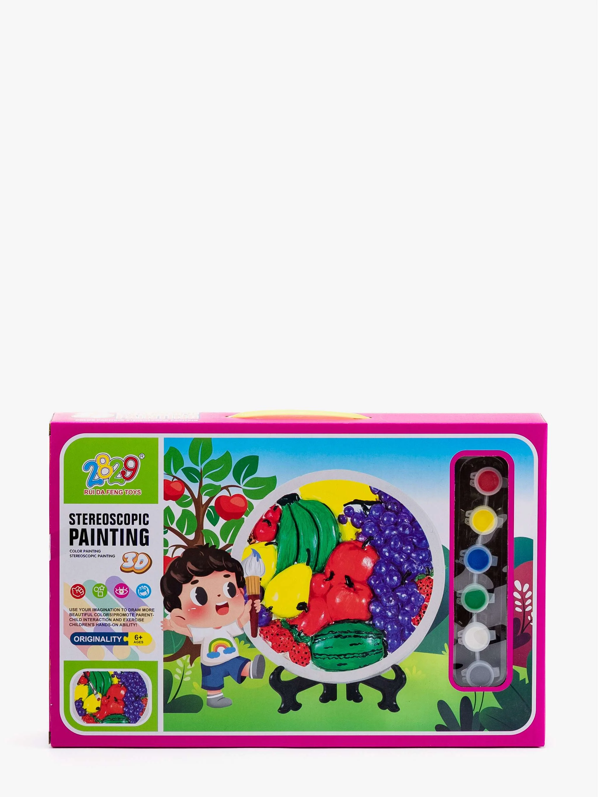 Juguete Pintura estereoscópica 3D, manualidad creativa y decoración, para Niños