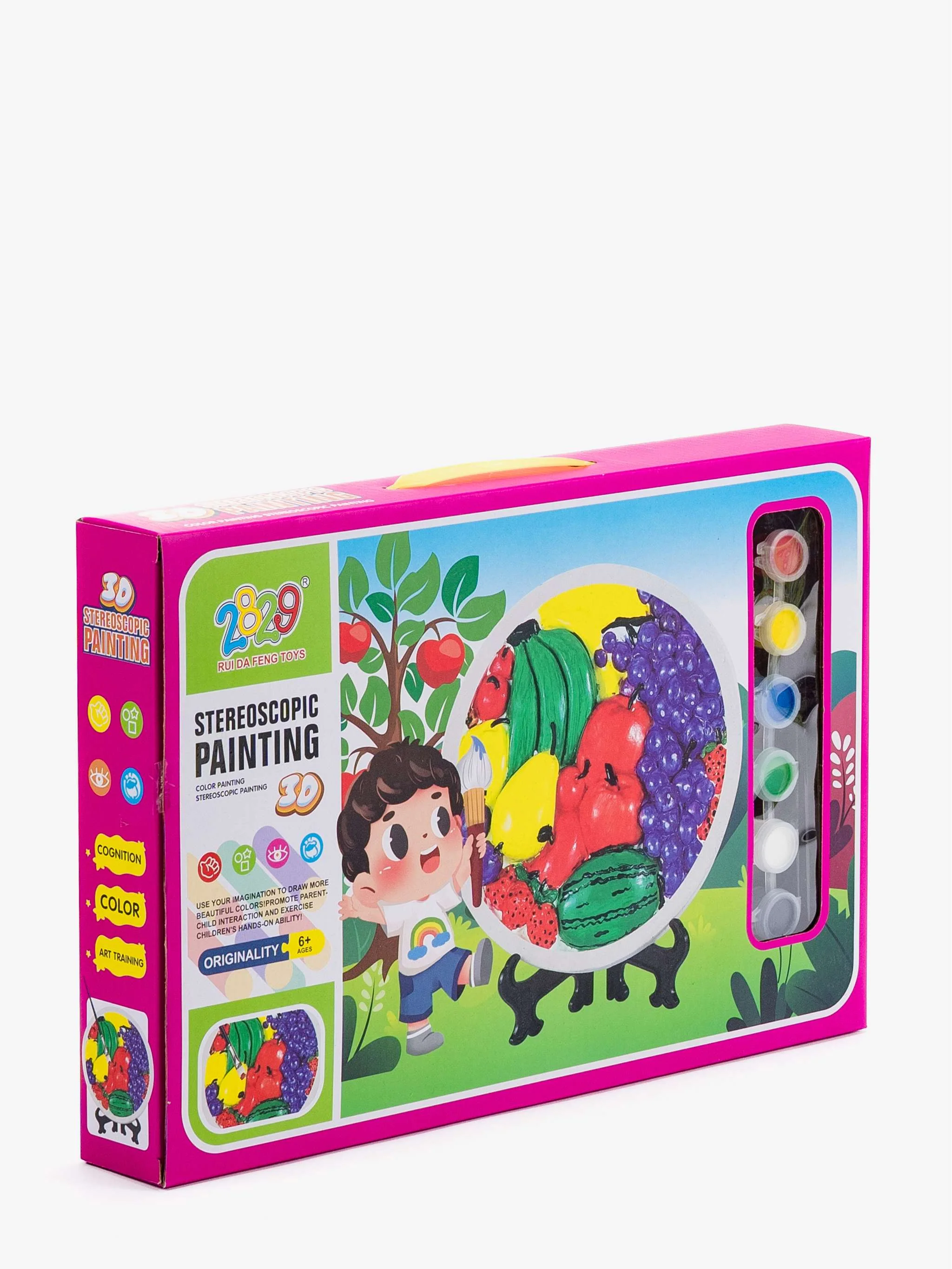 Juguete Pintura estereoscópica 3D, manualidad creativa y decoración, para Niños - Image 2