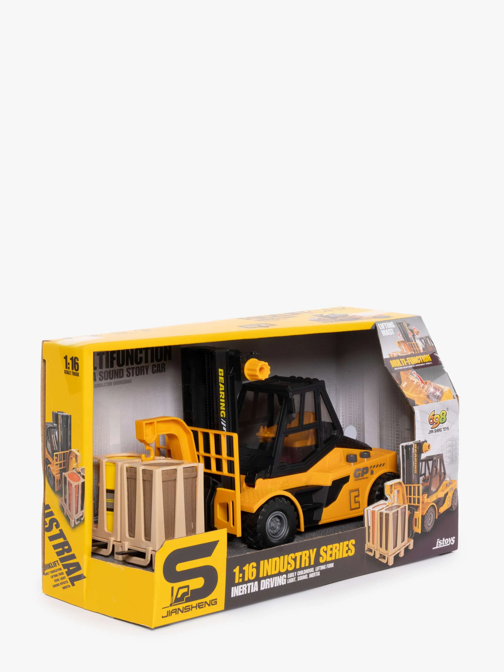 Juguete Serie multifuncional industrial 1:16, vehículos multifunción a escala y juego, para Niños - Image 2