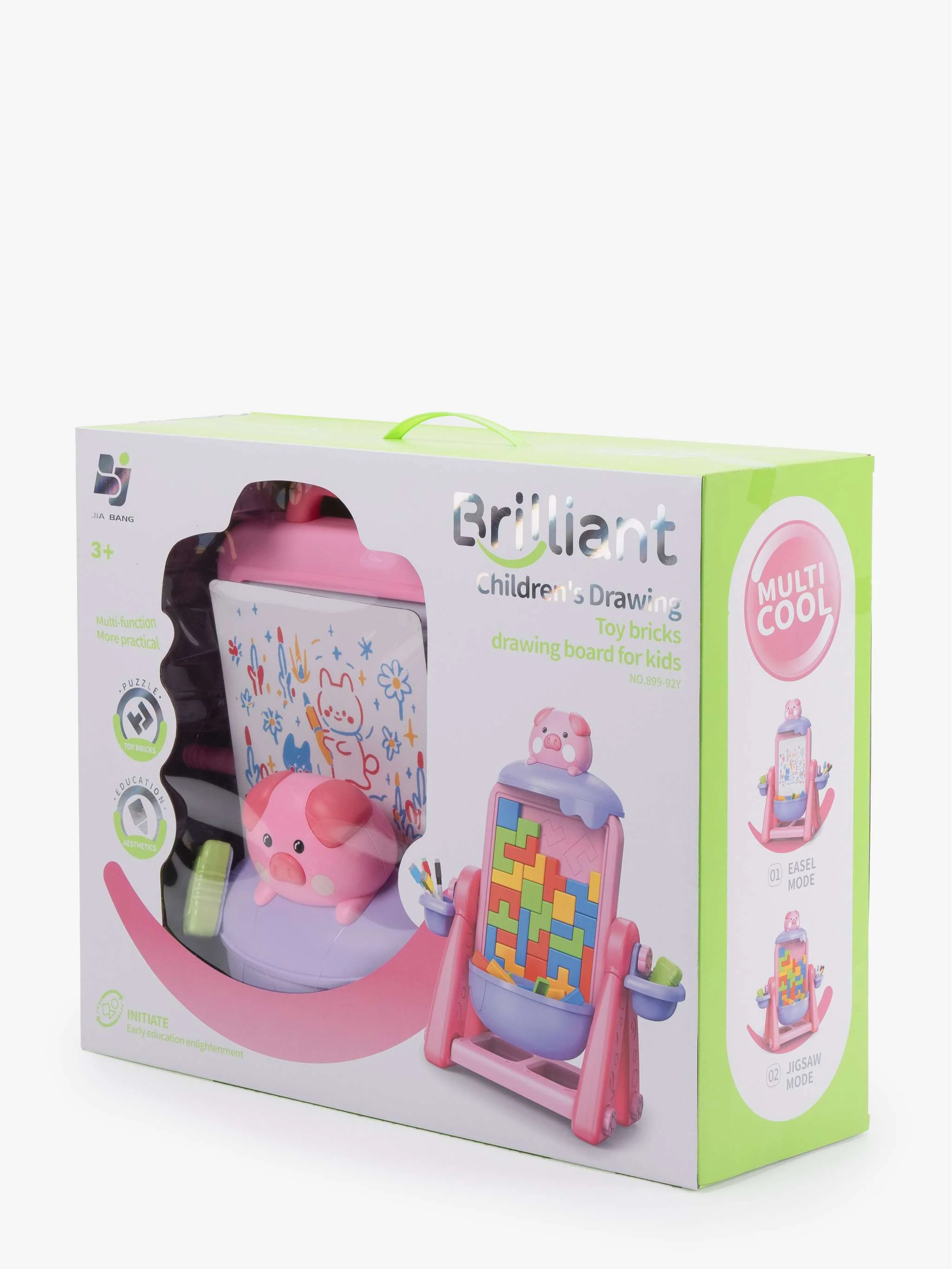 Juguete Tablero de dibujo tridimensional de ladrillos Para Niños - Cerdo, juego constructivo y dibujo, para Niños - Image 3