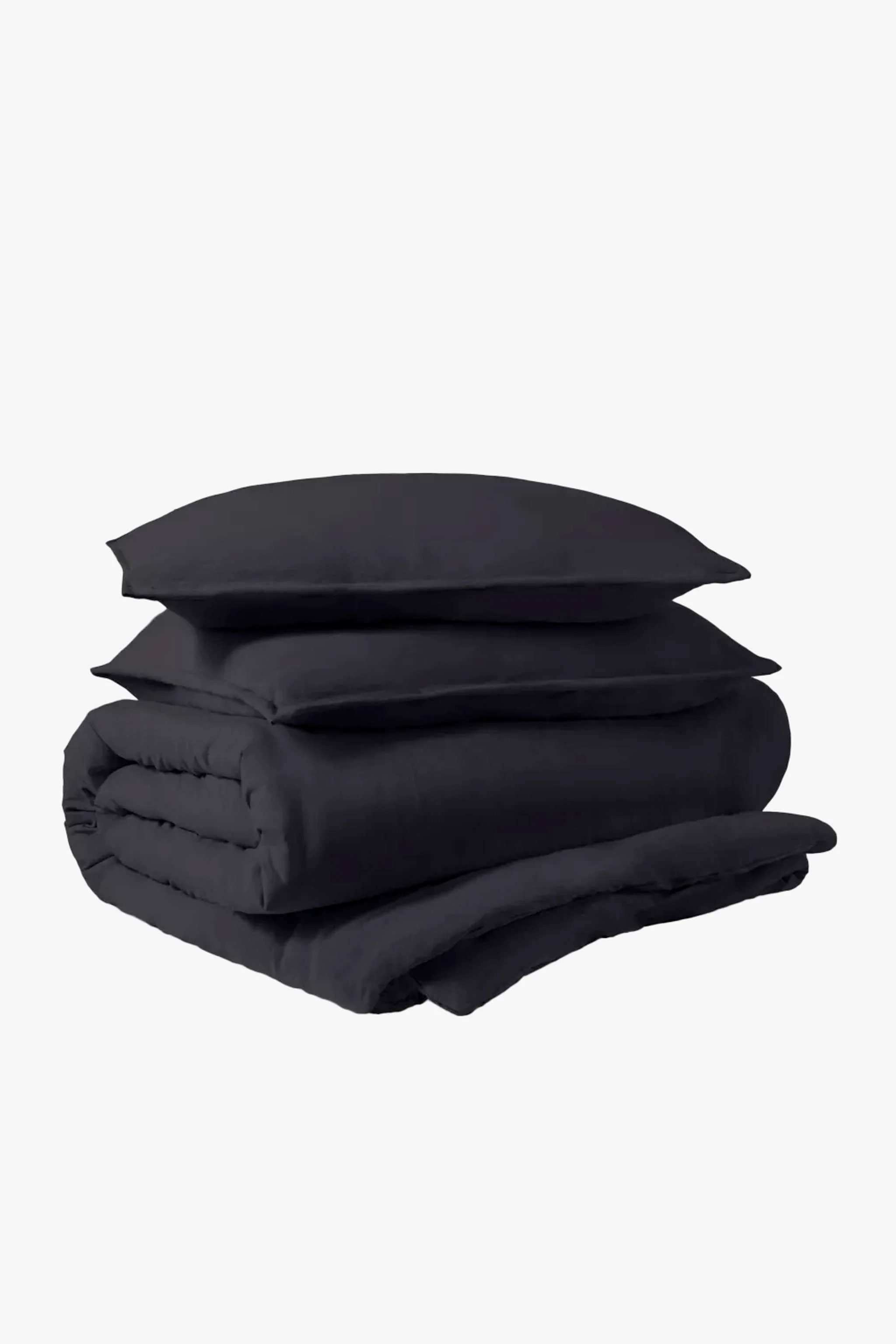 Cubre duvet Twin size, color negro