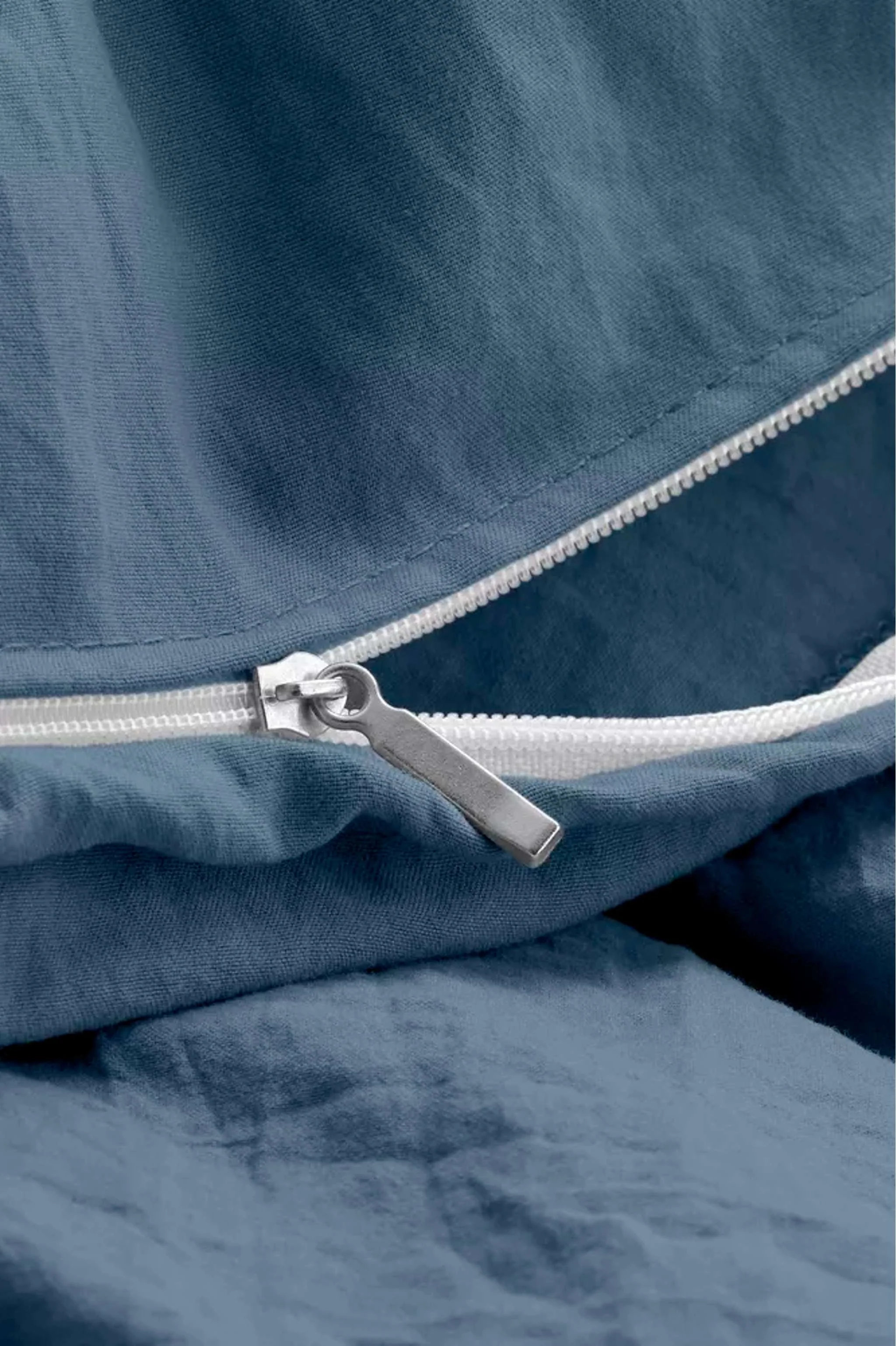 Cubre duvet Queen size, color azul - Image 3