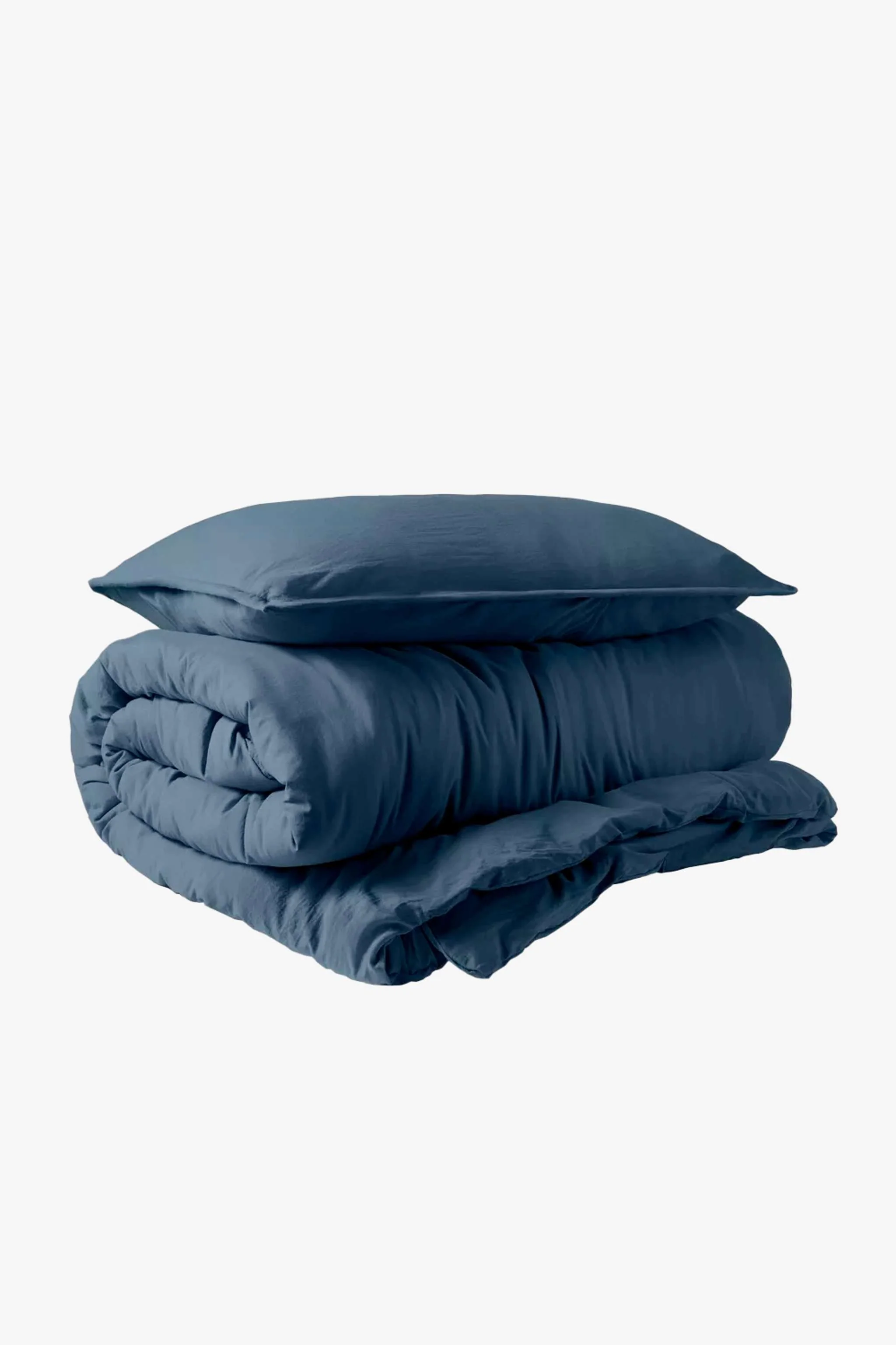 Cubre duvet Twin size, color azul