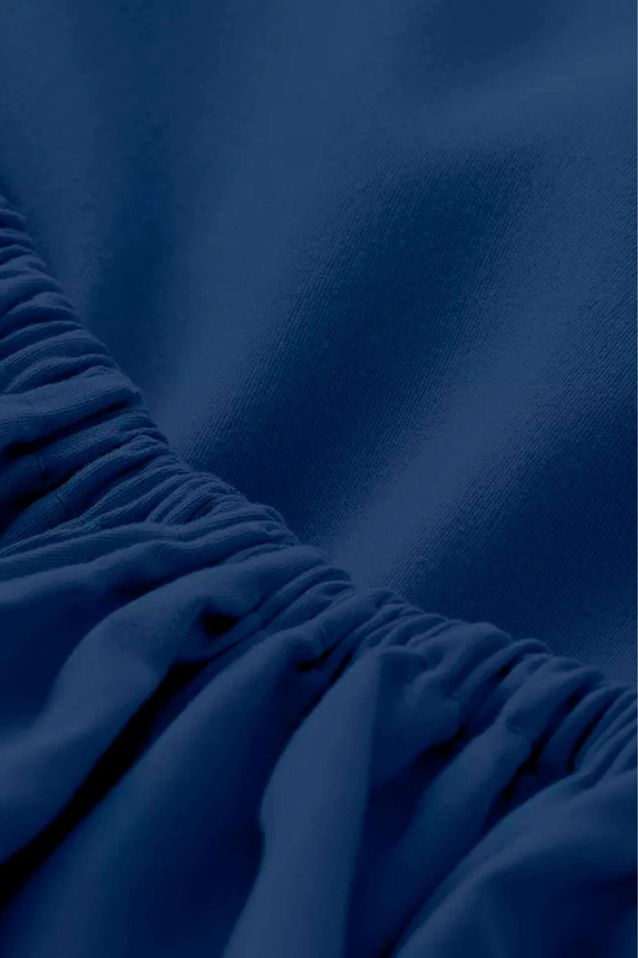 Sábana para camas, esquinera de microfibra Queen size, color azul marino - Image 2