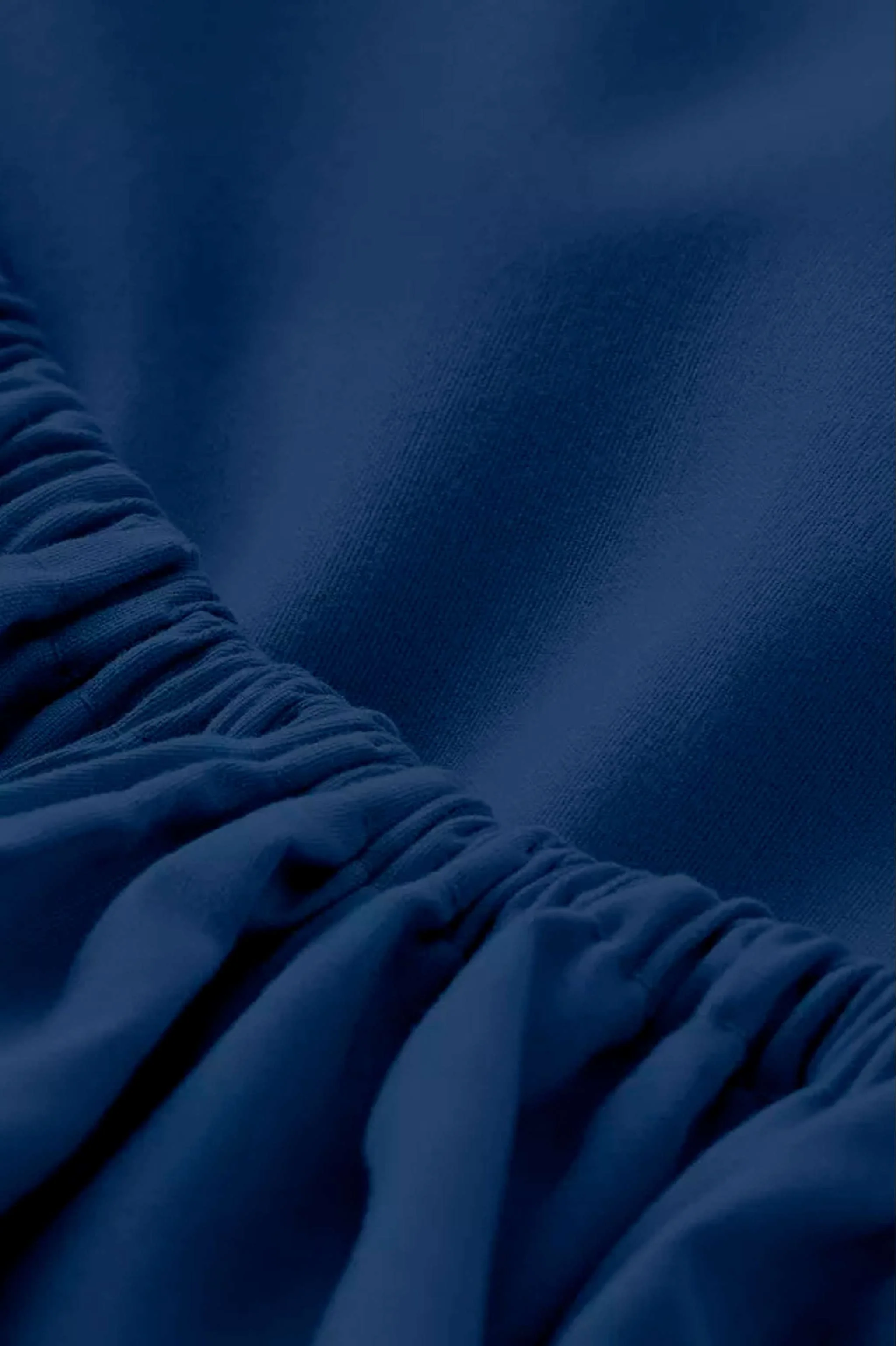 Set de sábanas para camas, Twin size, color azul marino - Image 3