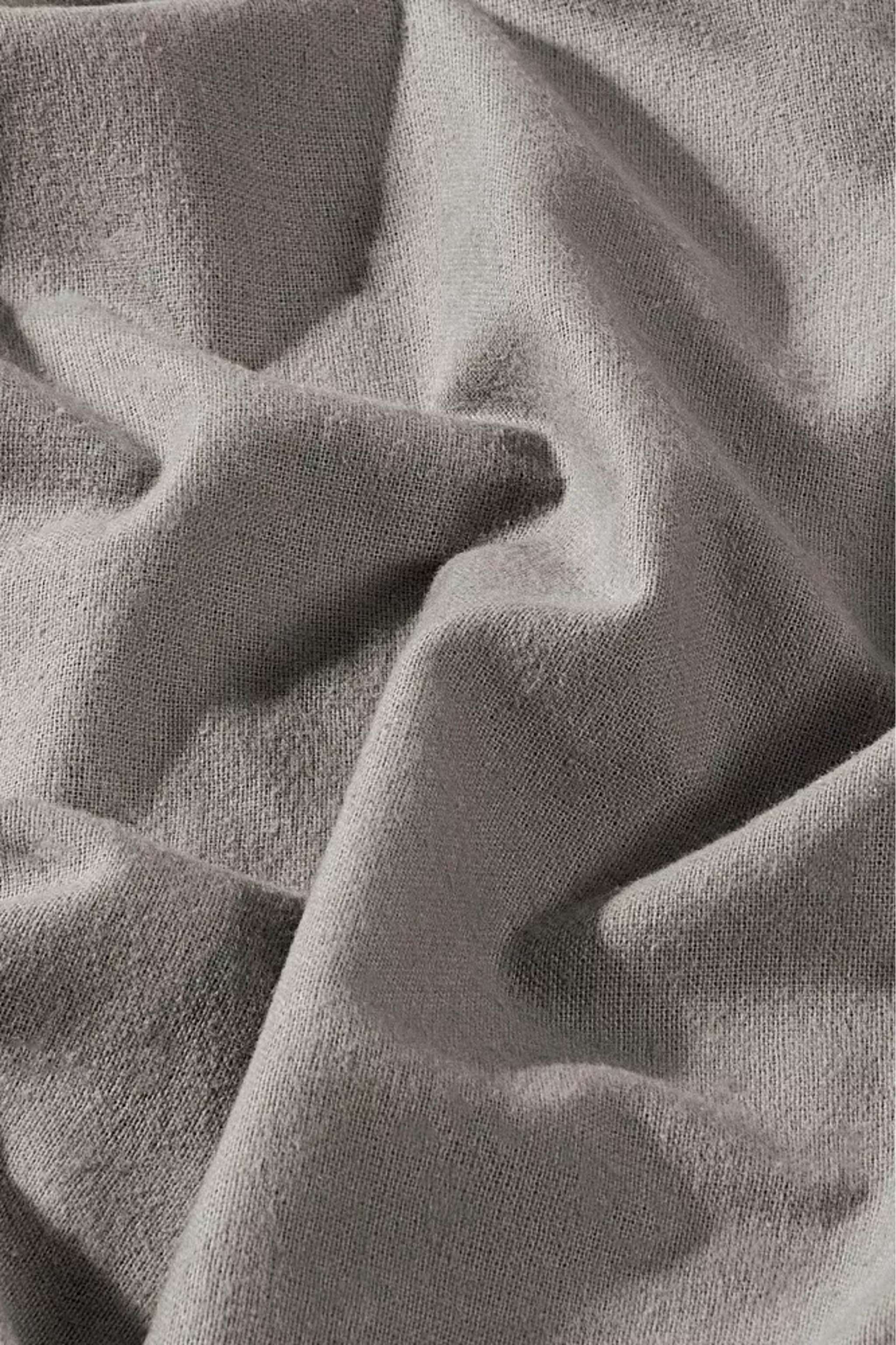 Set King/Cal King size cubre duvet y juego de fundas de almohada, color gris claro - Image 3
