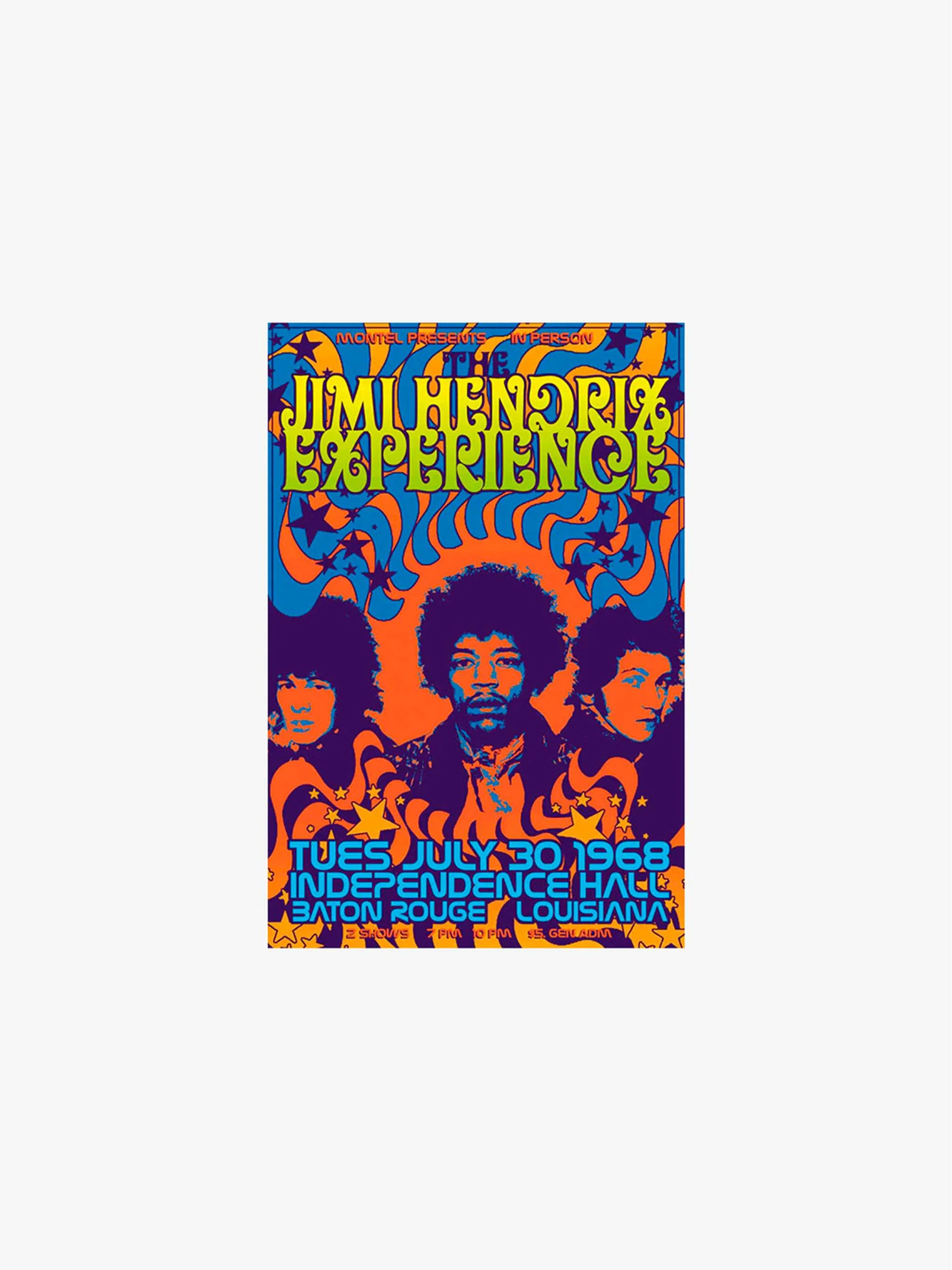 Cuadro decorativo, Concerts - Jimi Hendrix Experience, tamaño 40x60 cm