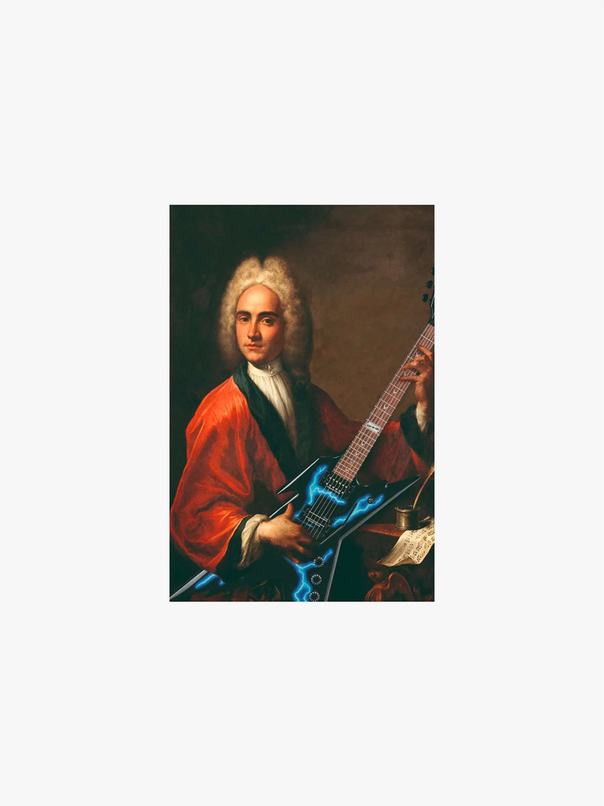 Cuadro decorativo, Historic Portraits - Guitare 5, tamaño 40x60 cm