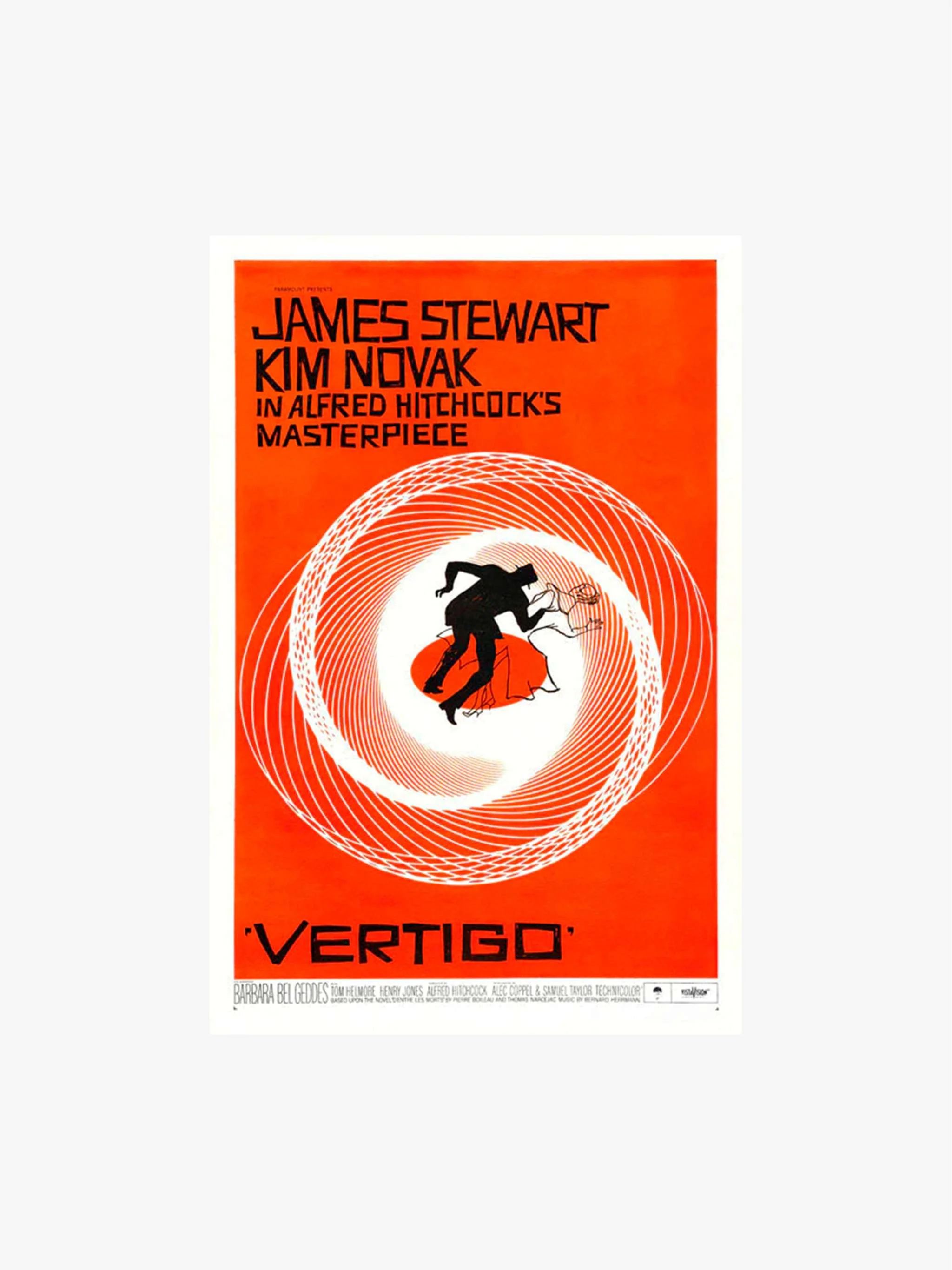 Cuadro decorativo, Movies - Vertigo, tamaño 60x90 cm