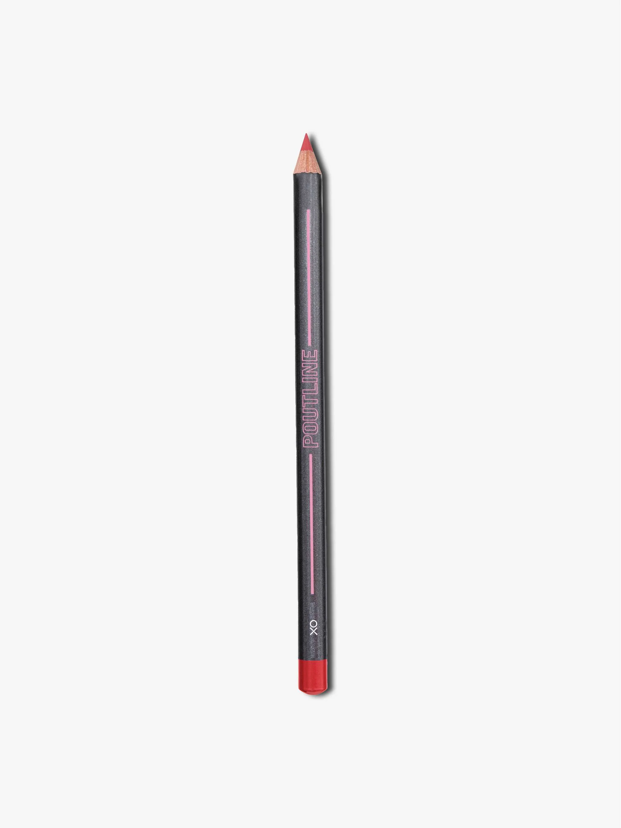 Delineador de labios XO, color fucsia y textura fluida
