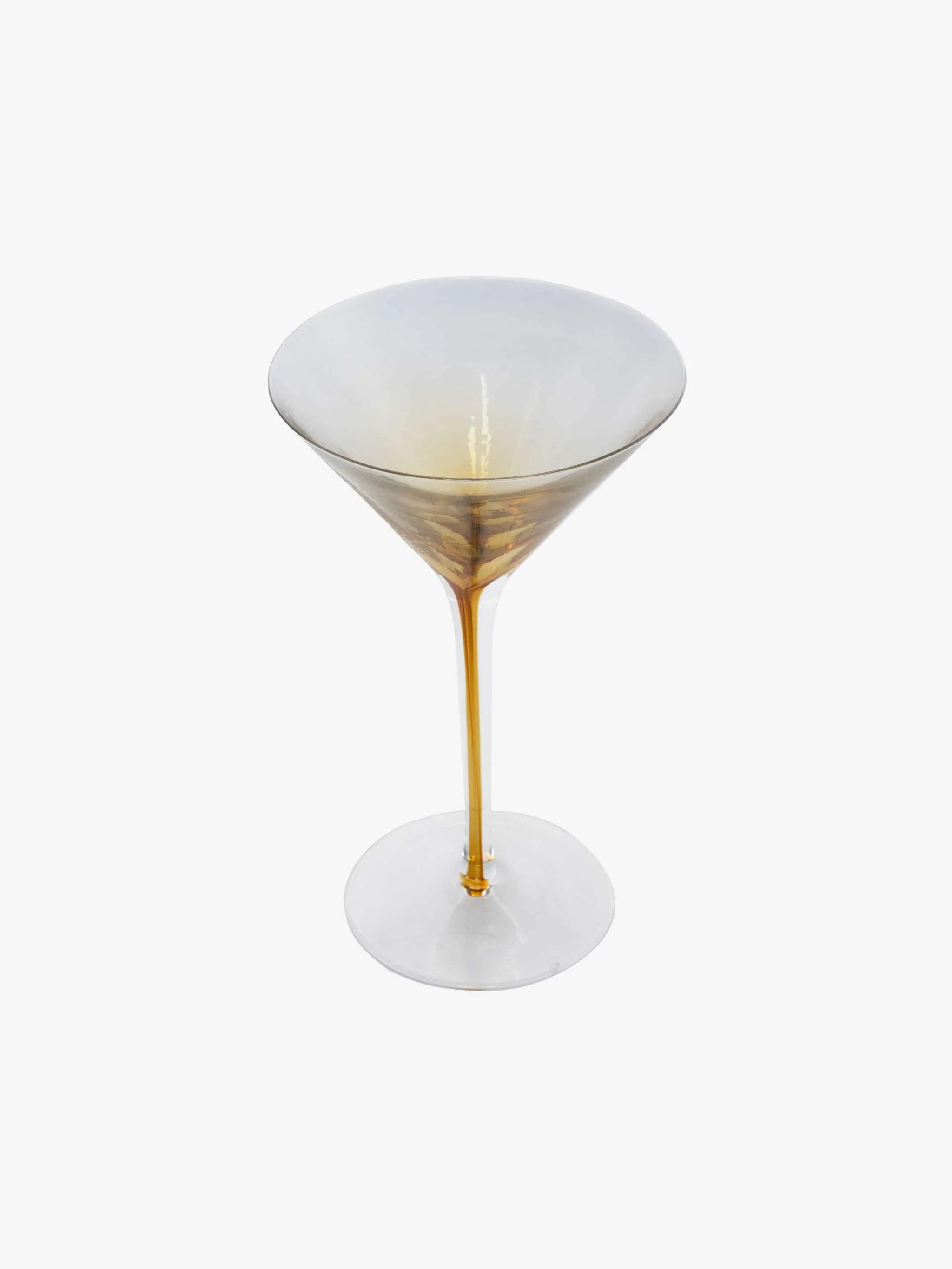 Copa de Martini, color ámbar - Image 2
