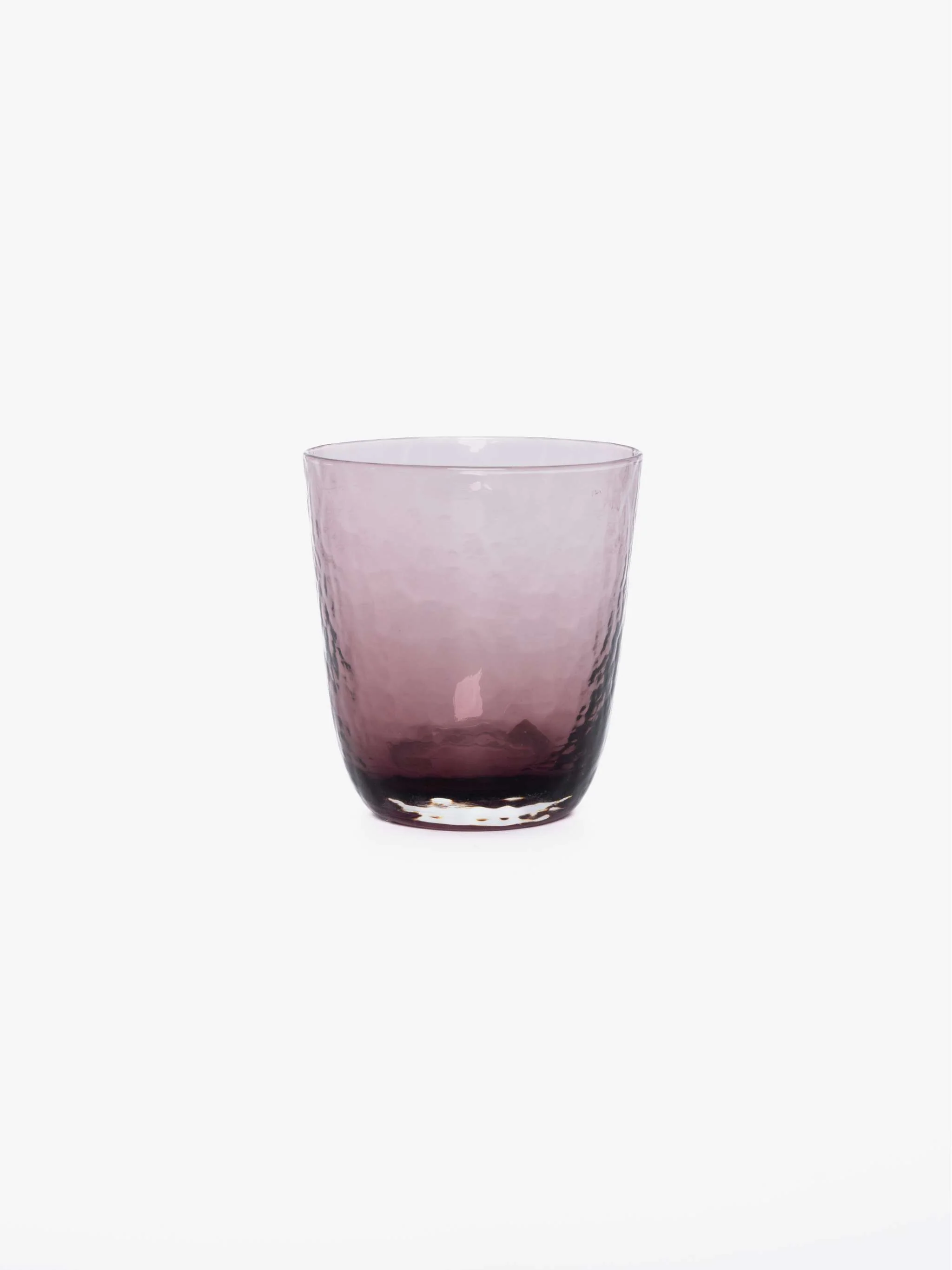Vaso, Hammered, color rosado