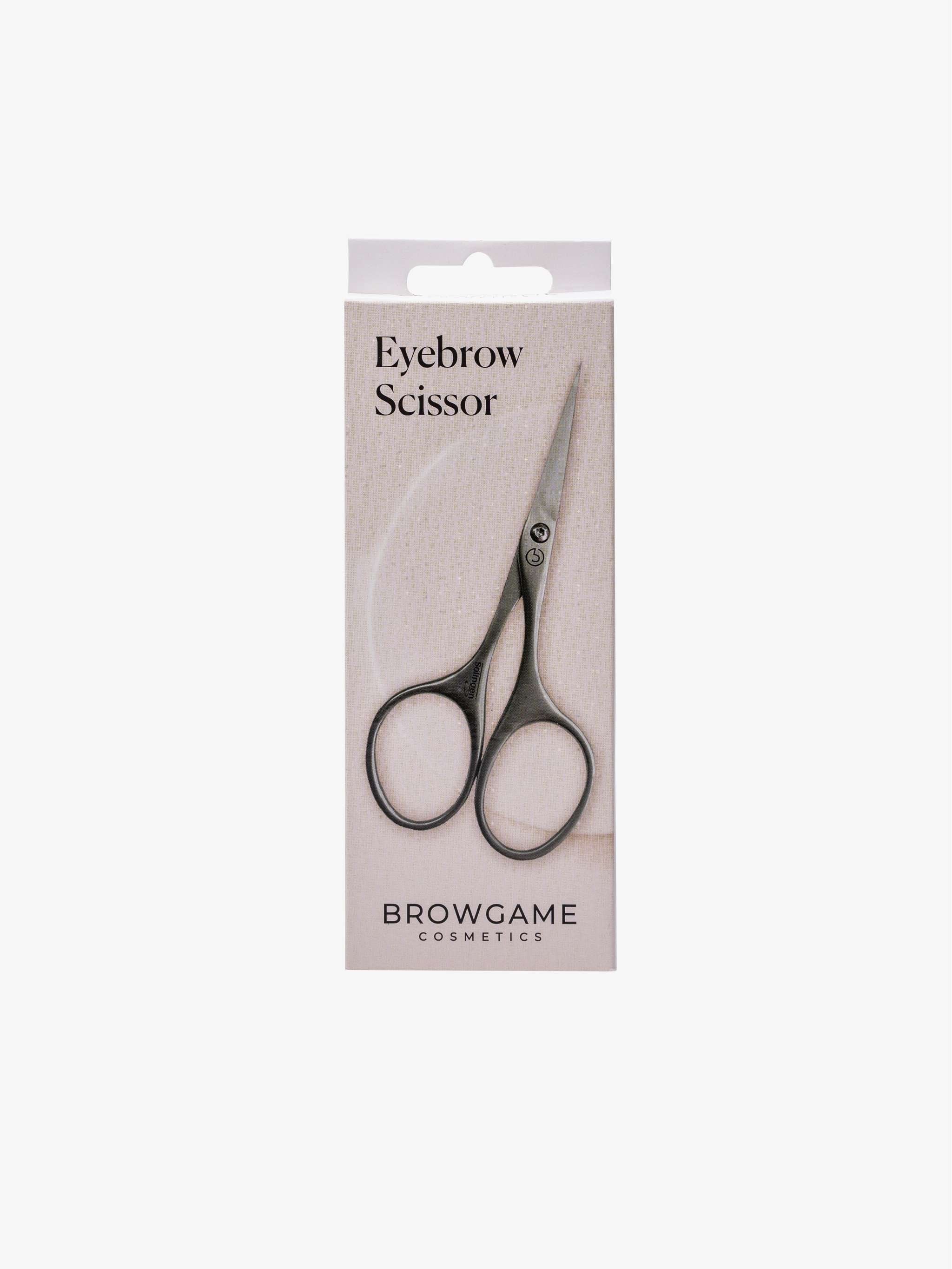 Tijeras para cejas, filo preciso y diseño ergonómico
