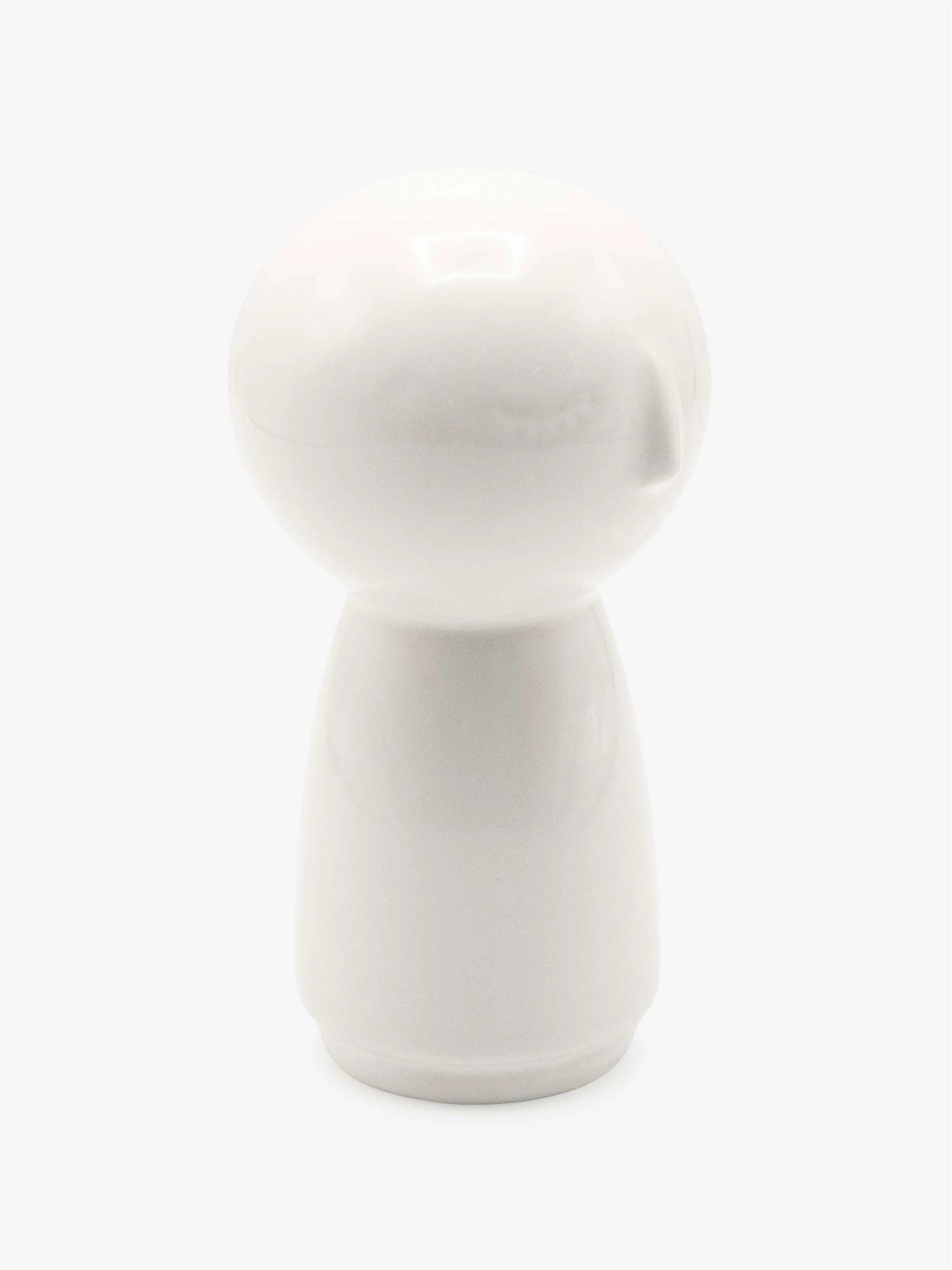 Figura decorativa, color blanco, tamaño 8.5 x 16.2 cm - Image 2
