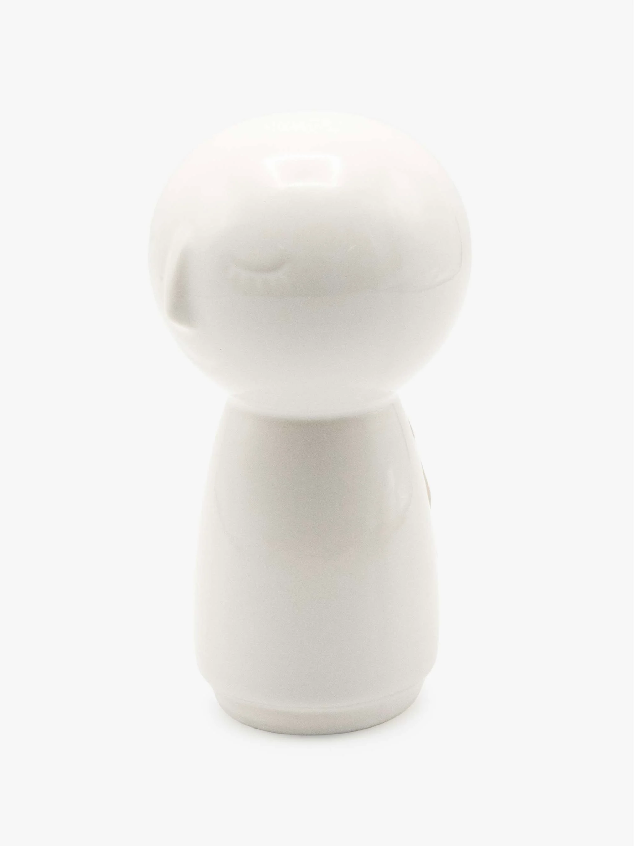 Figura decorativa, color blanco, tamaño 8.5 x 16.2 cm - Image 3