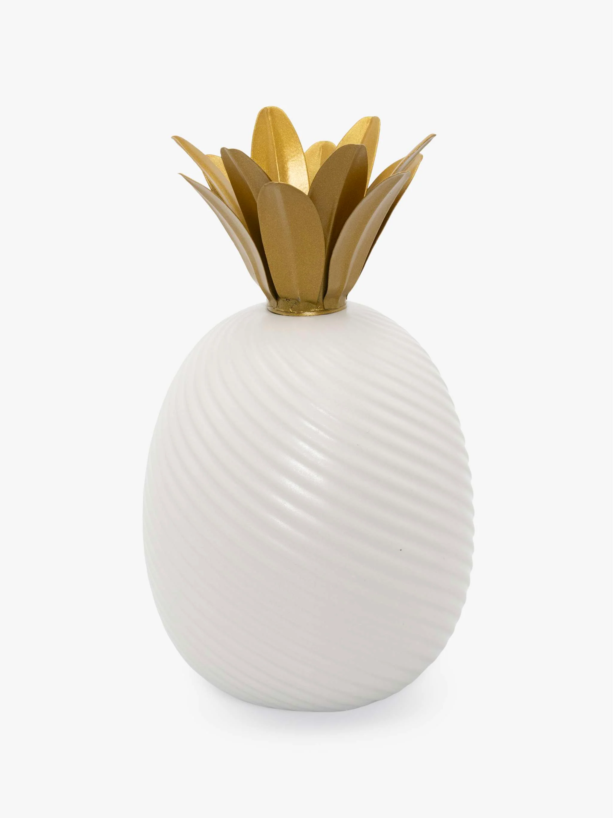 Adorno decorativo con forma de Piña, tamaño 14.5 x 24 cm