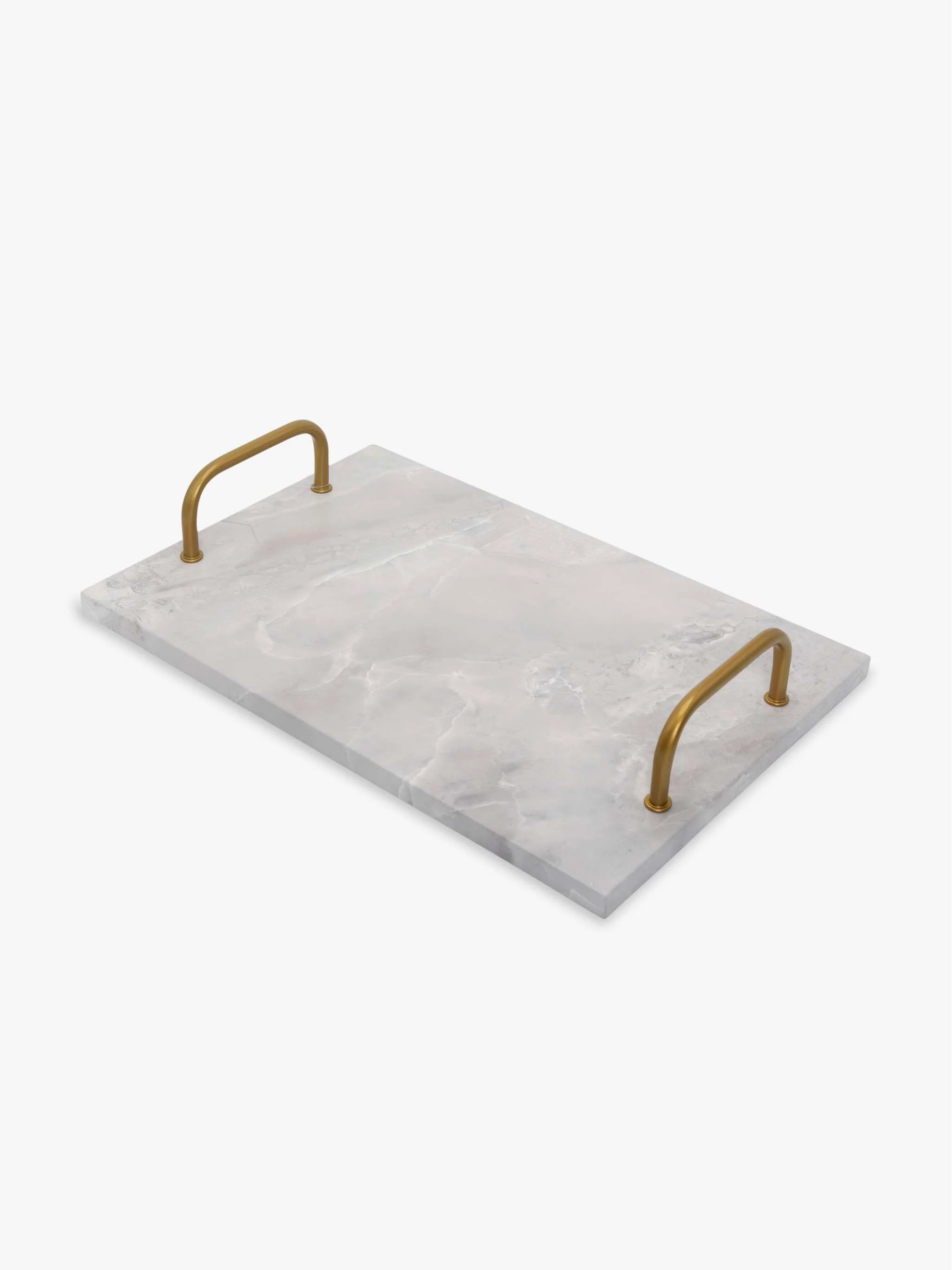 Bandeja de metal decorativa, tamaño 26 x 39 cm - Image 2