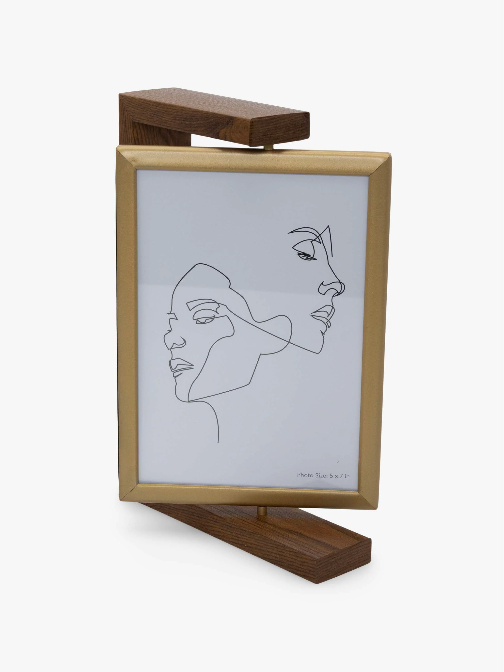Portaretrato decorativo, tamaño 15.3 x 22.2 cm