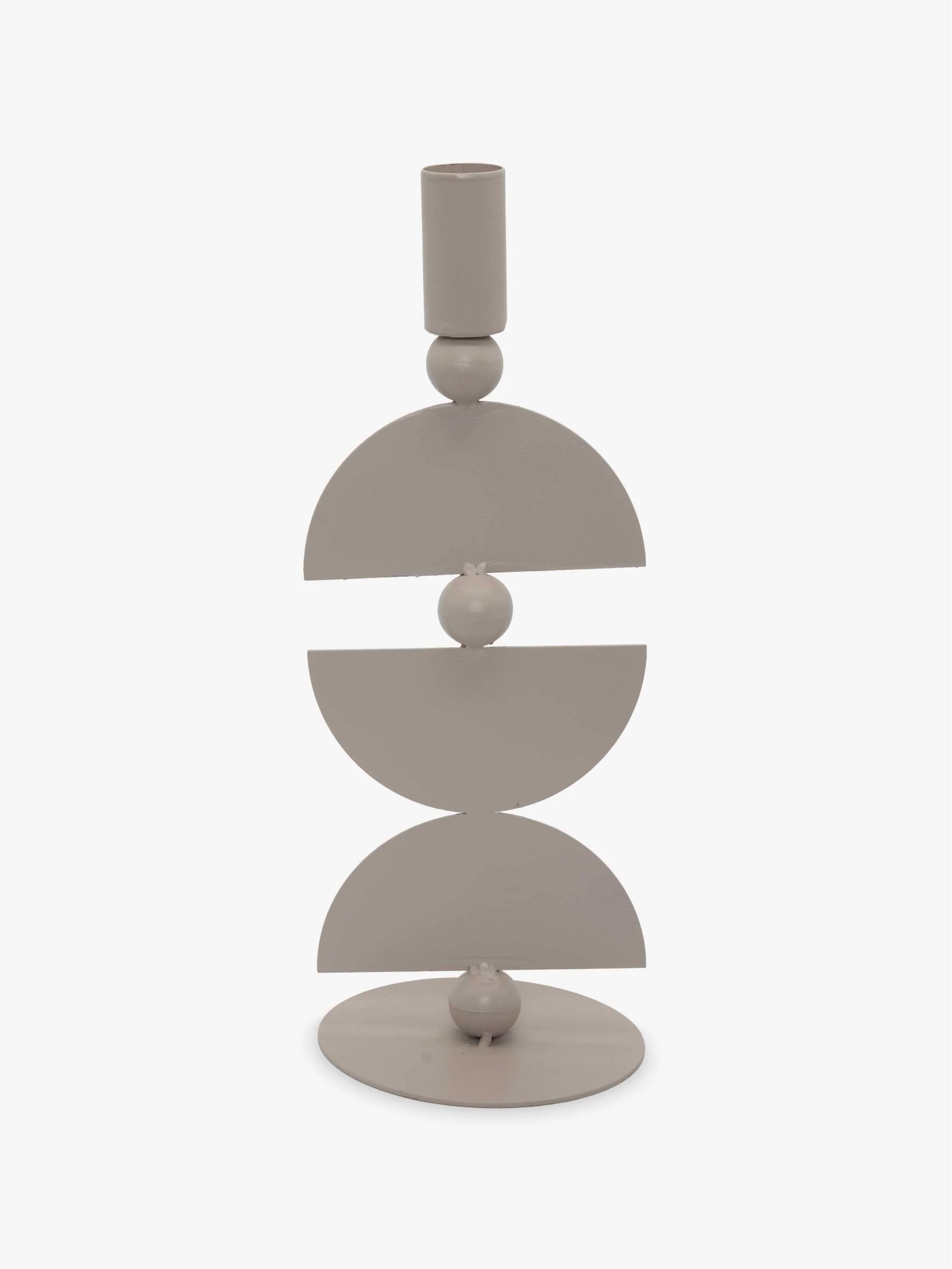 Portavelas decorativo, tamaño 13 x 34 cm