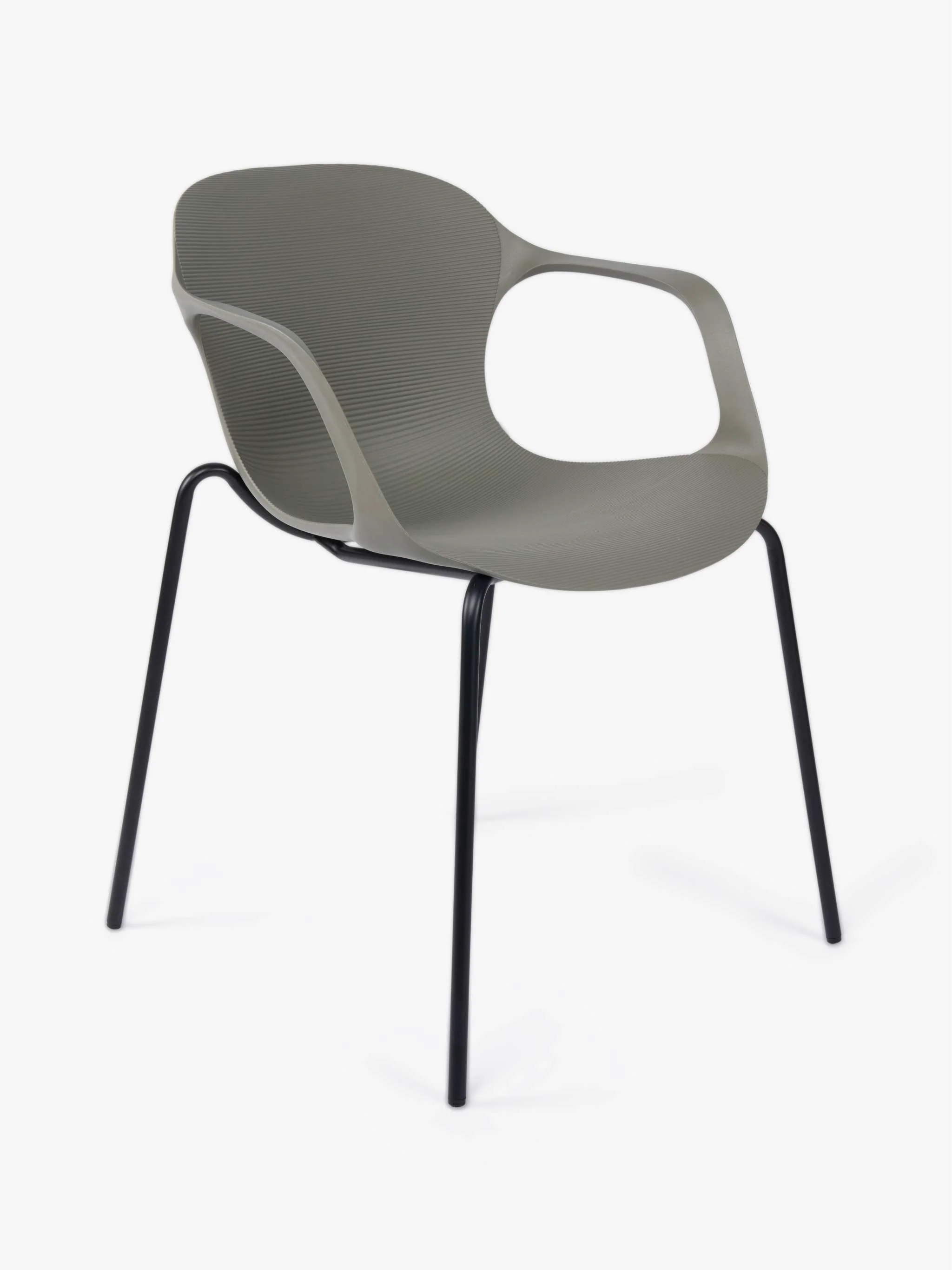 Silla decorativa, color gris, tamaño 56 x 77 cm - Image 2