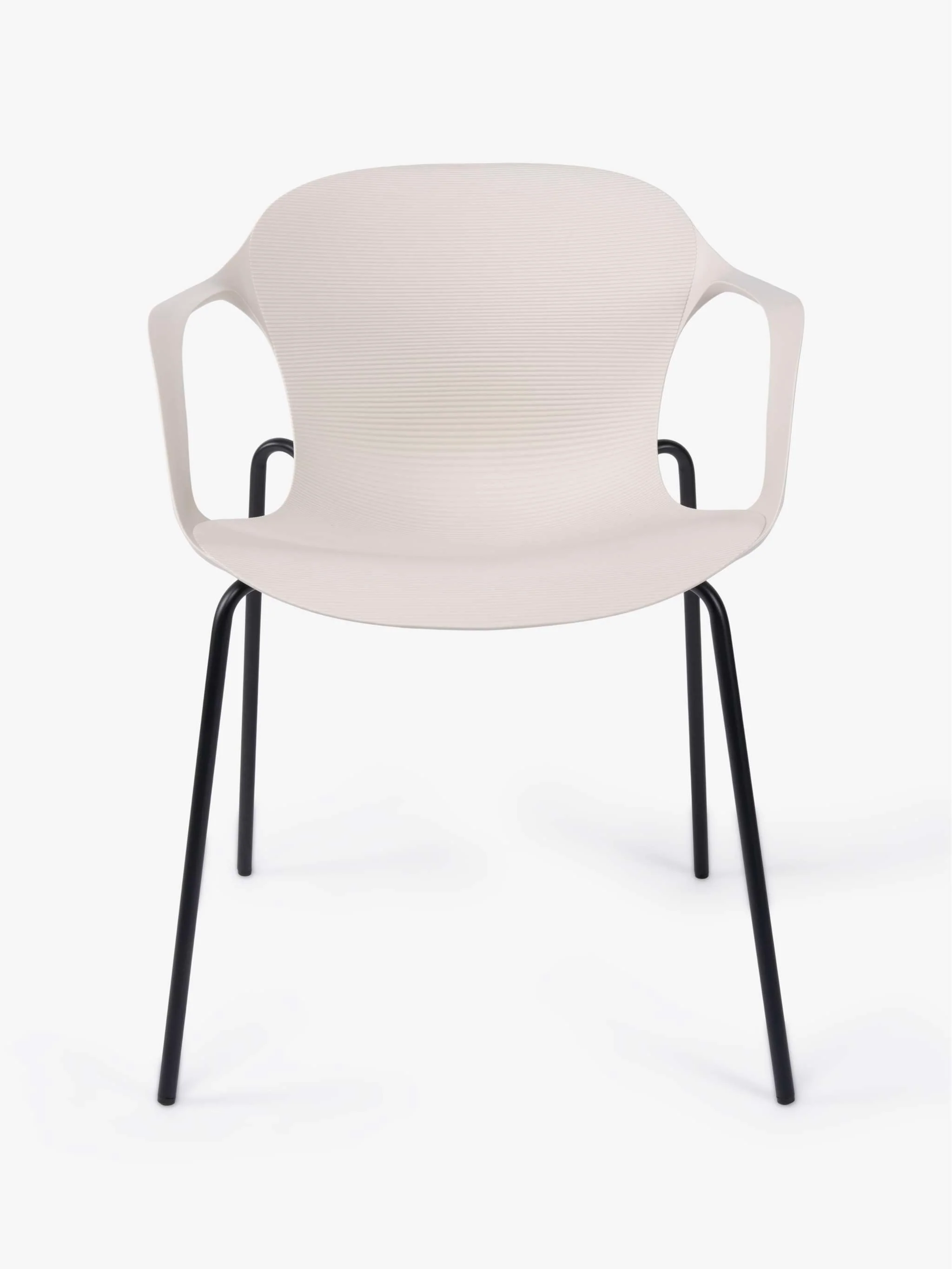 Silla decorativa, color blanco, tamaño 56 x 77 cm