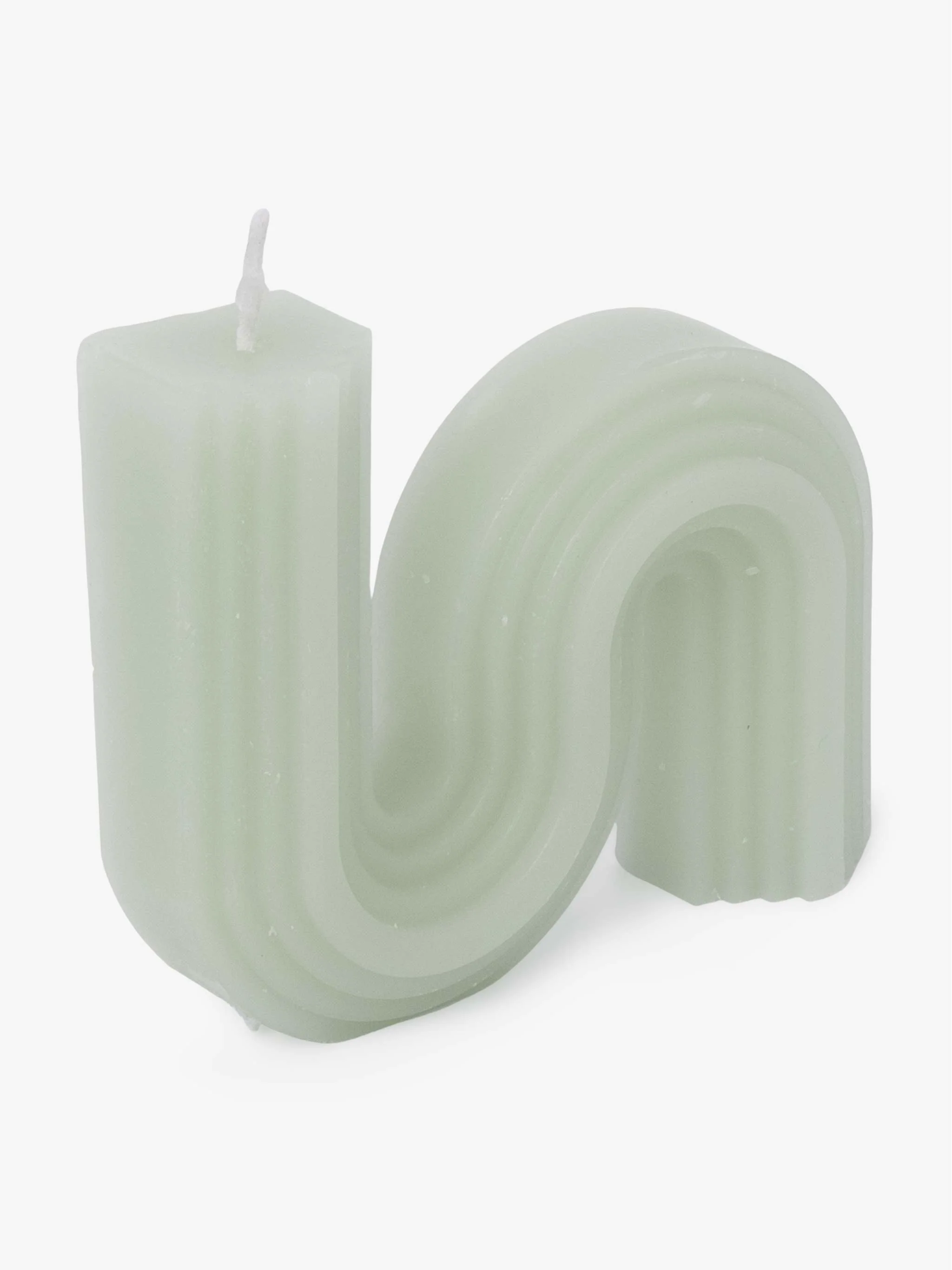 Vela decorativa, color verde, tamaño 2.2 x 8 cm - Image 3