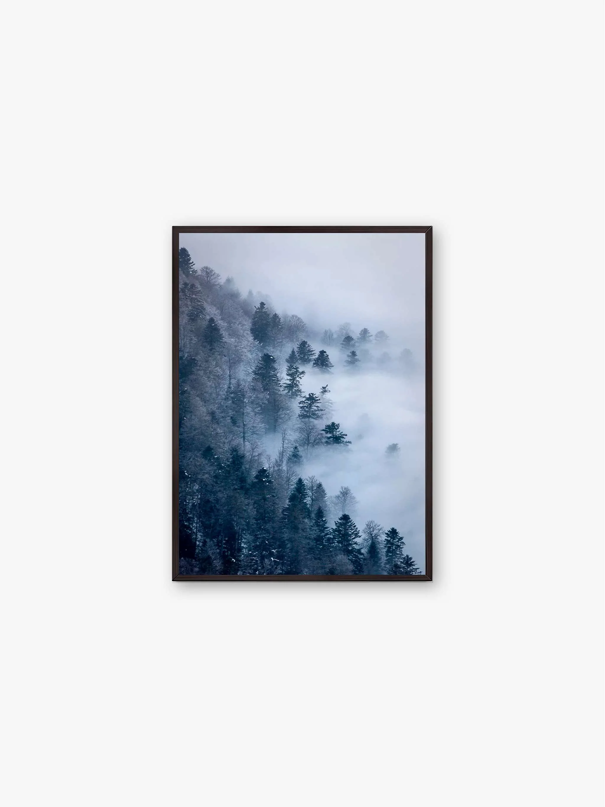 Cuadro decorativo Brume Bleue 1, tamaño 30 x 40 cm