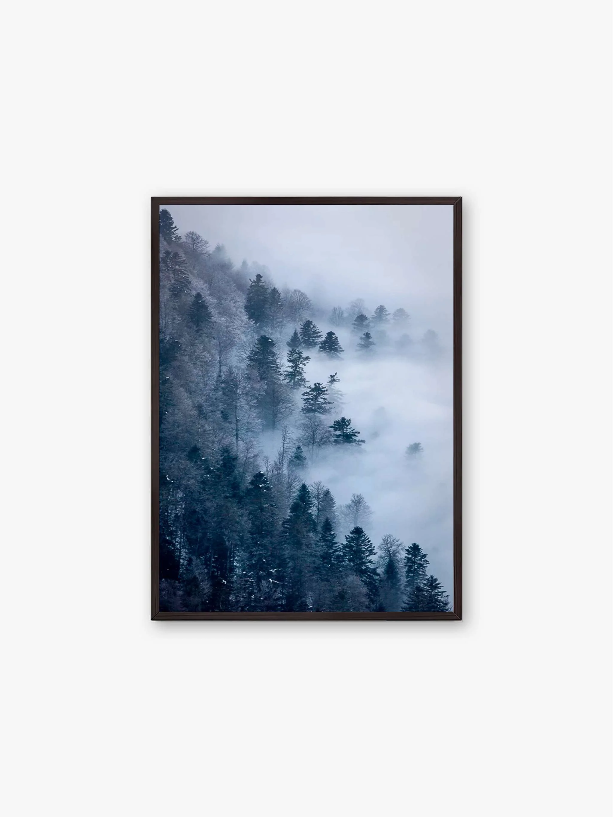 Cuadro decorativo Brume Bleue 1, tamaño 50 x 70 cm