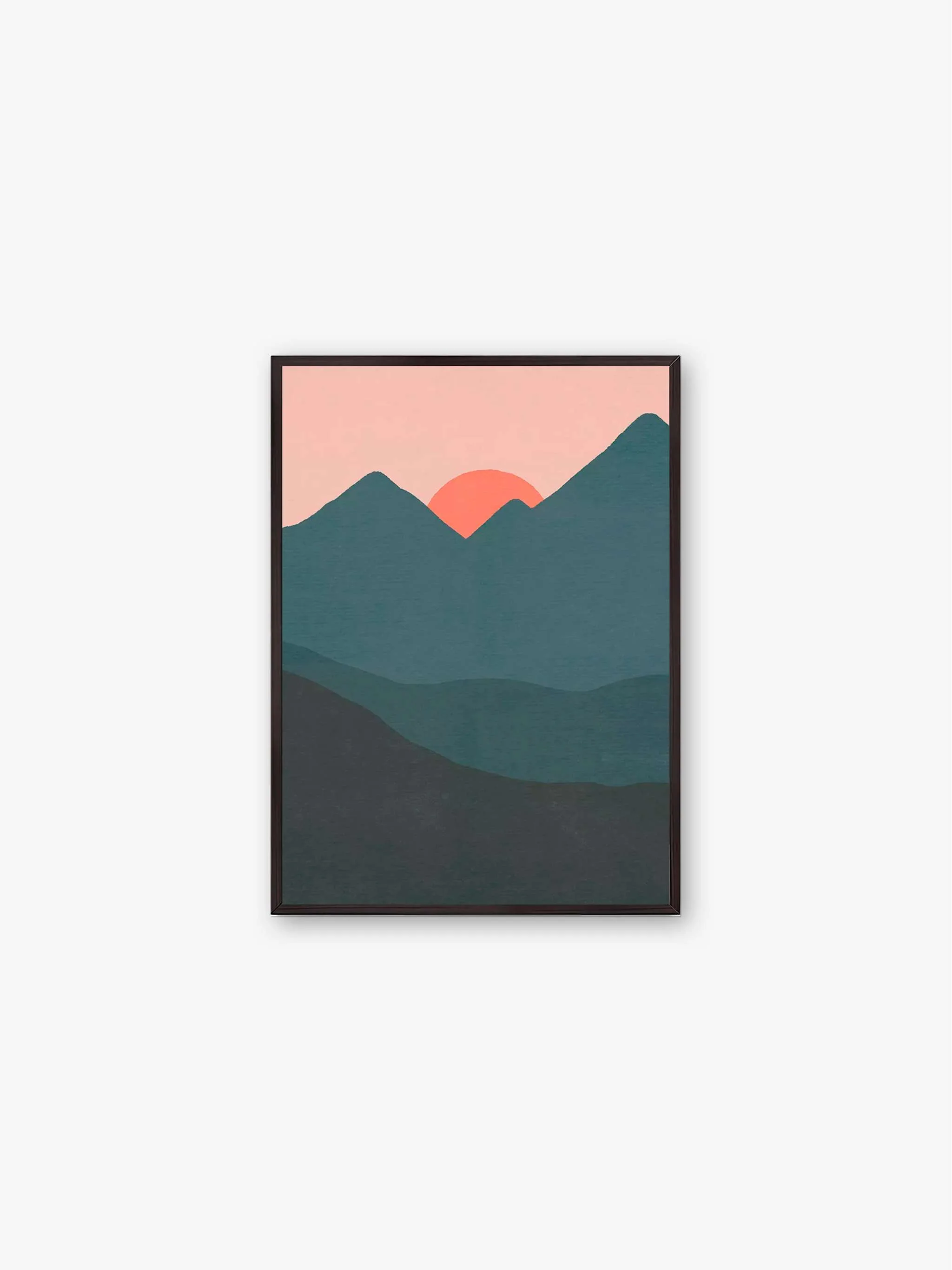 Cuadro decorativo Coucher de Soleil, tamaño 30 x 40 cm