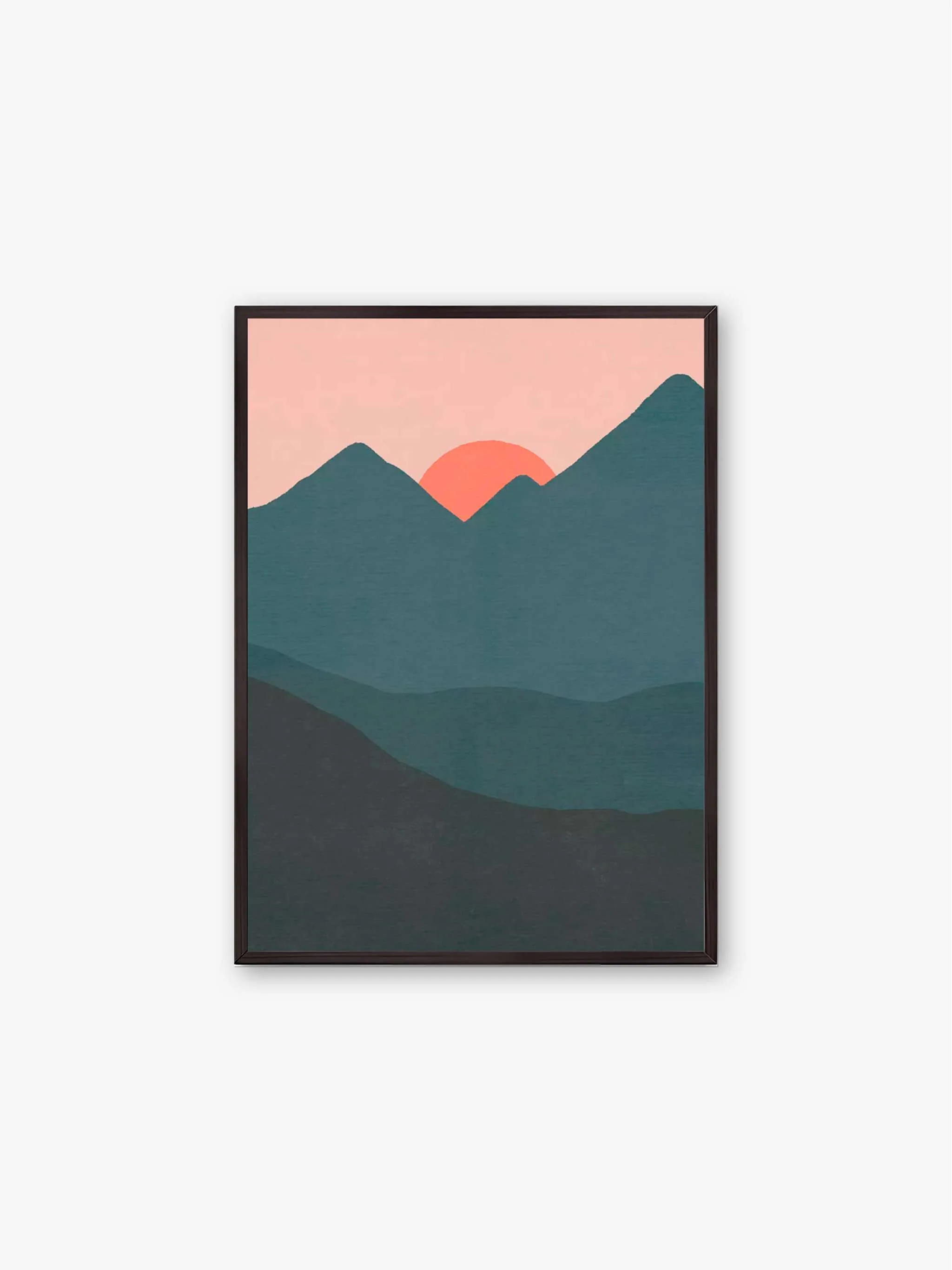 Cuadro decorativo Coucher de Soleil, tamaño 50 x 70 cm
