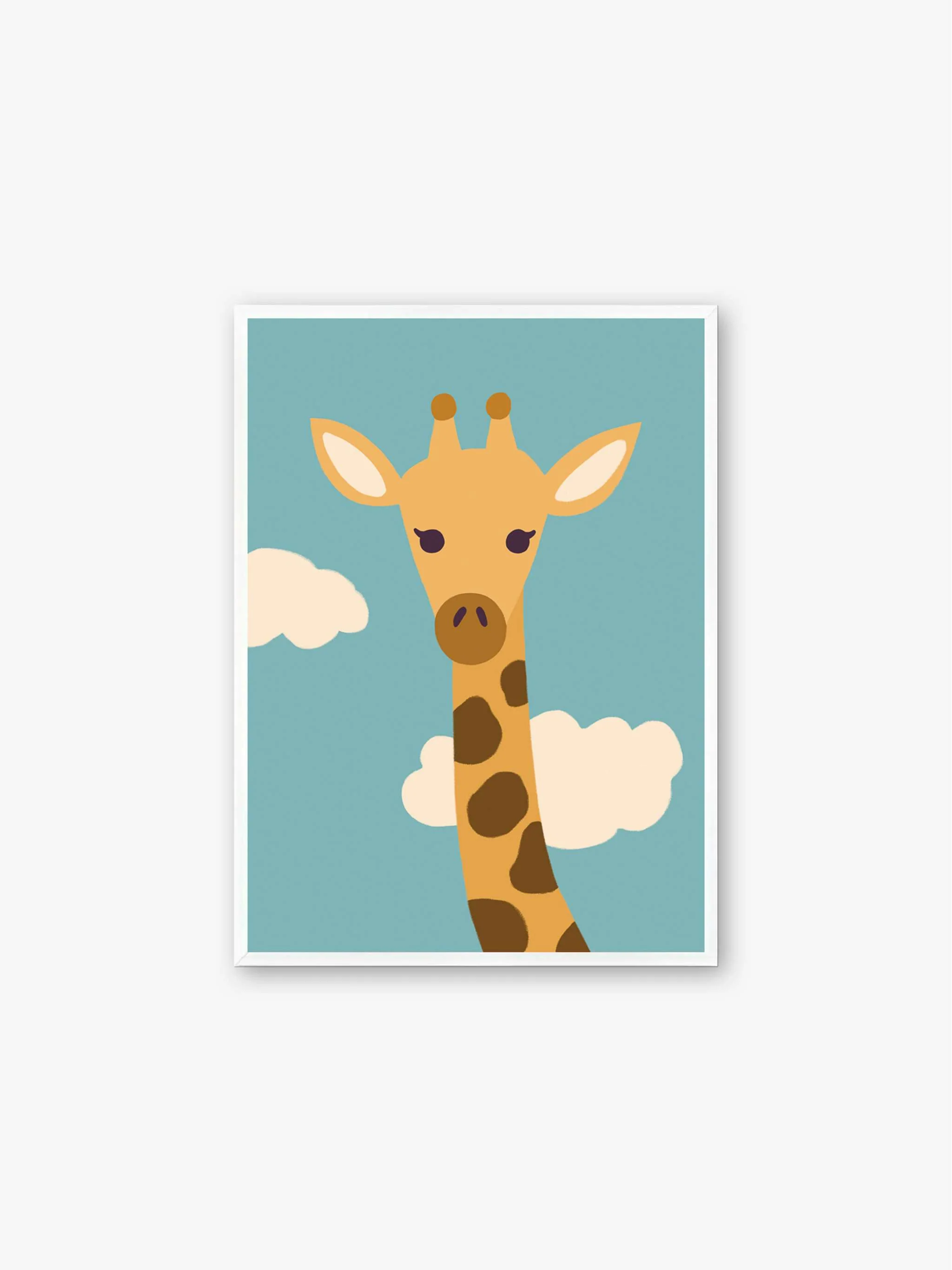 Cuadro decorativo La Girafe, tamaño 50 x 70 cm