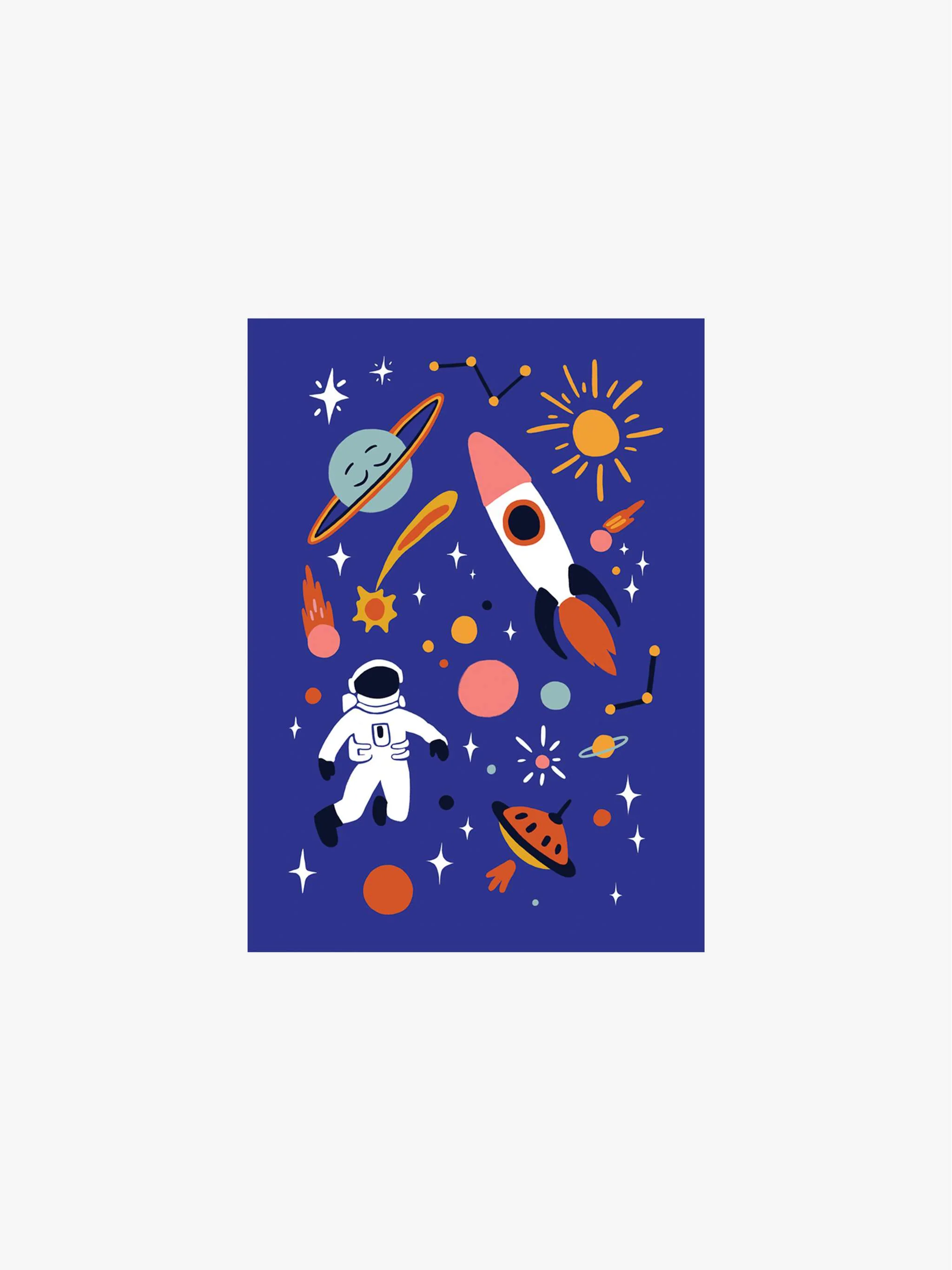 Cuadro decorativo L'astronaute, tamaño 50 x 70 cm - Image 2