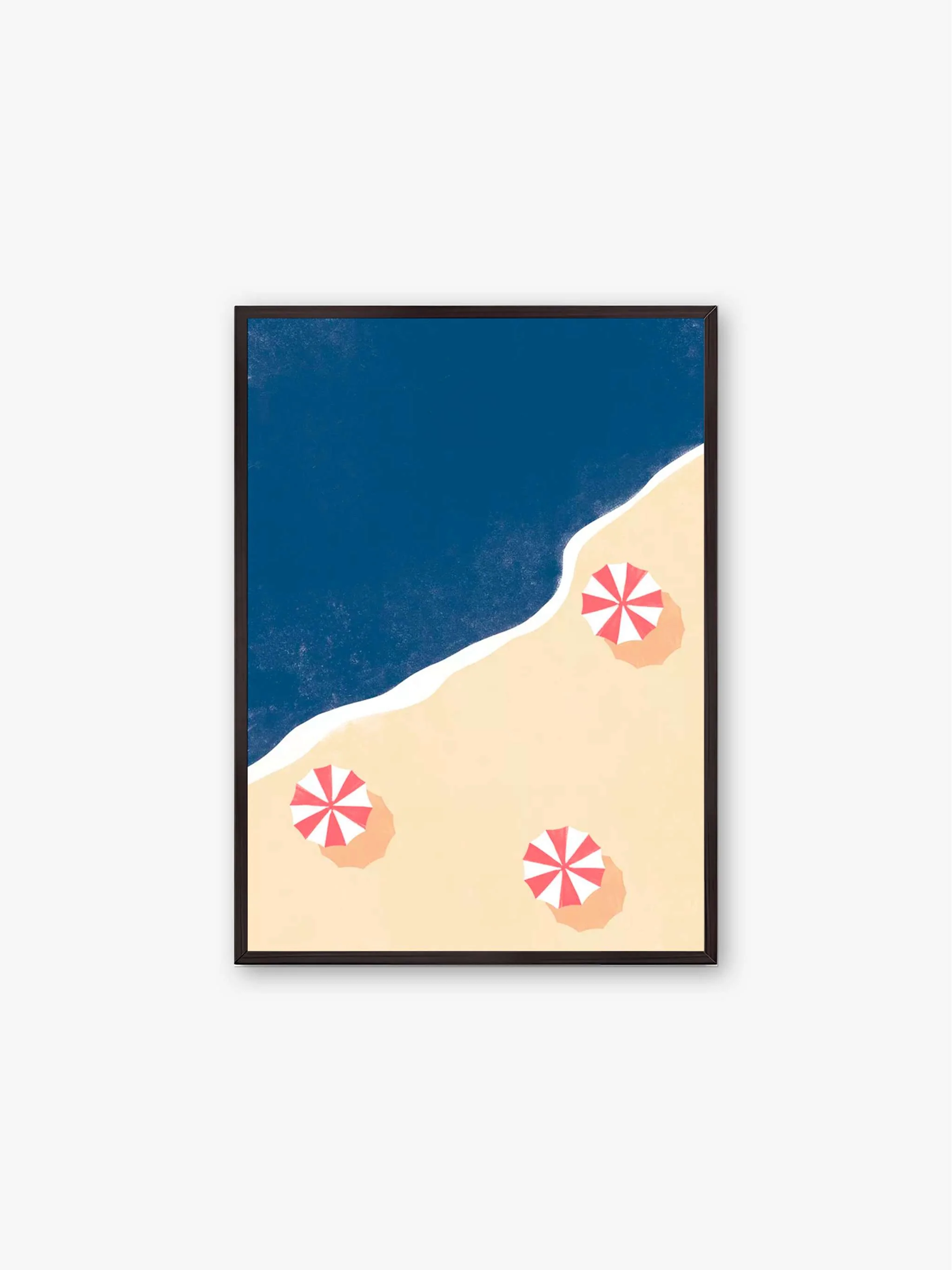 Cuadro decorativo Les parasols, tamaño 50 x 70 cm