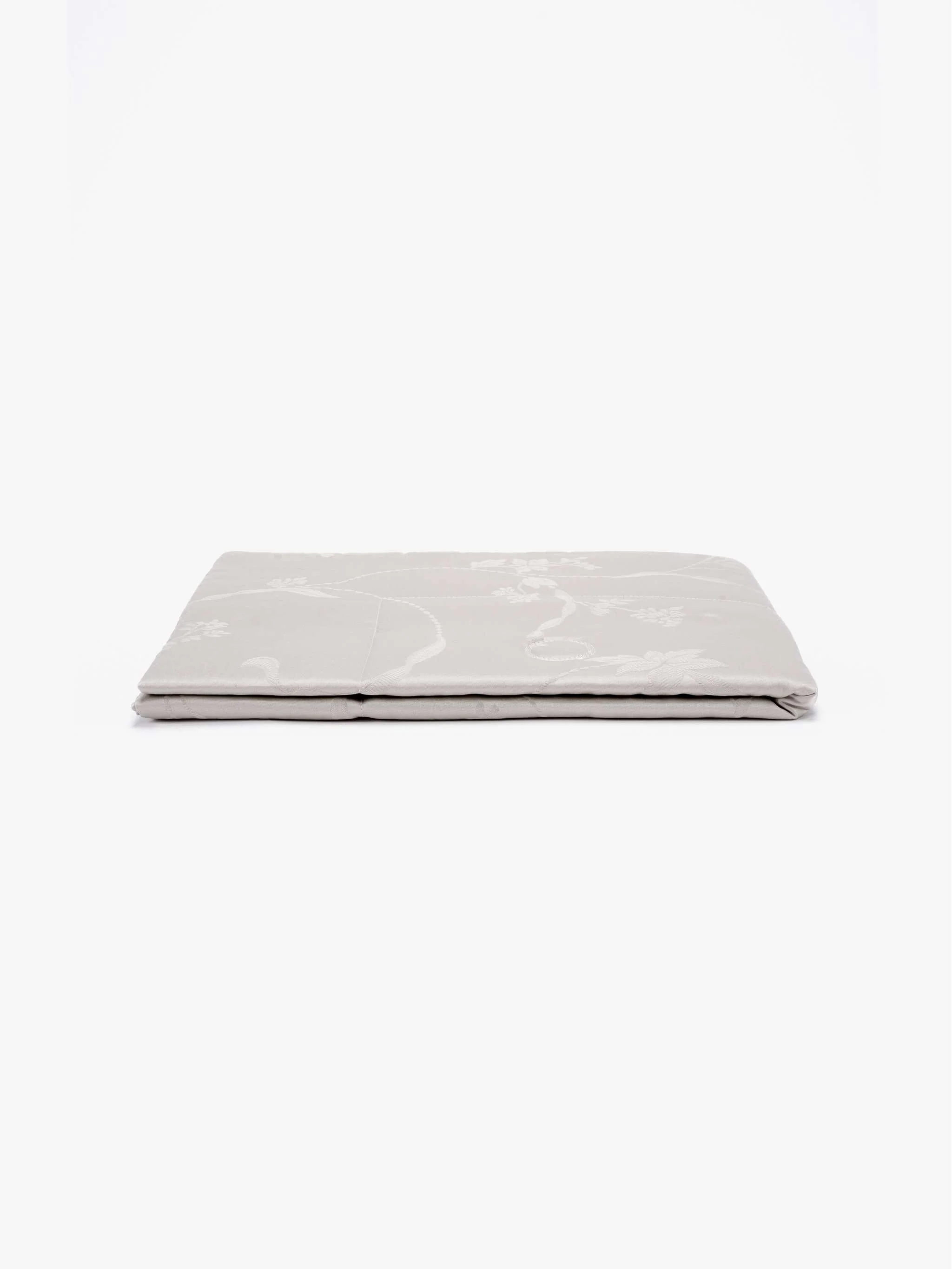 Funda de Sham Livia Jacquard acolchada, color gris