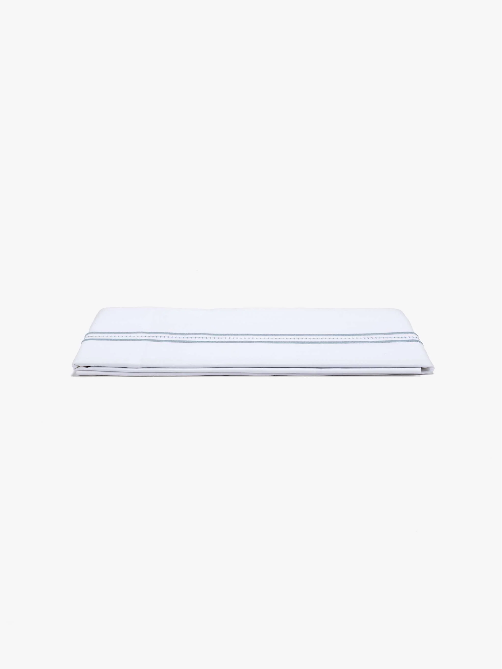 Funda Mirko Percale, color blanco/azul