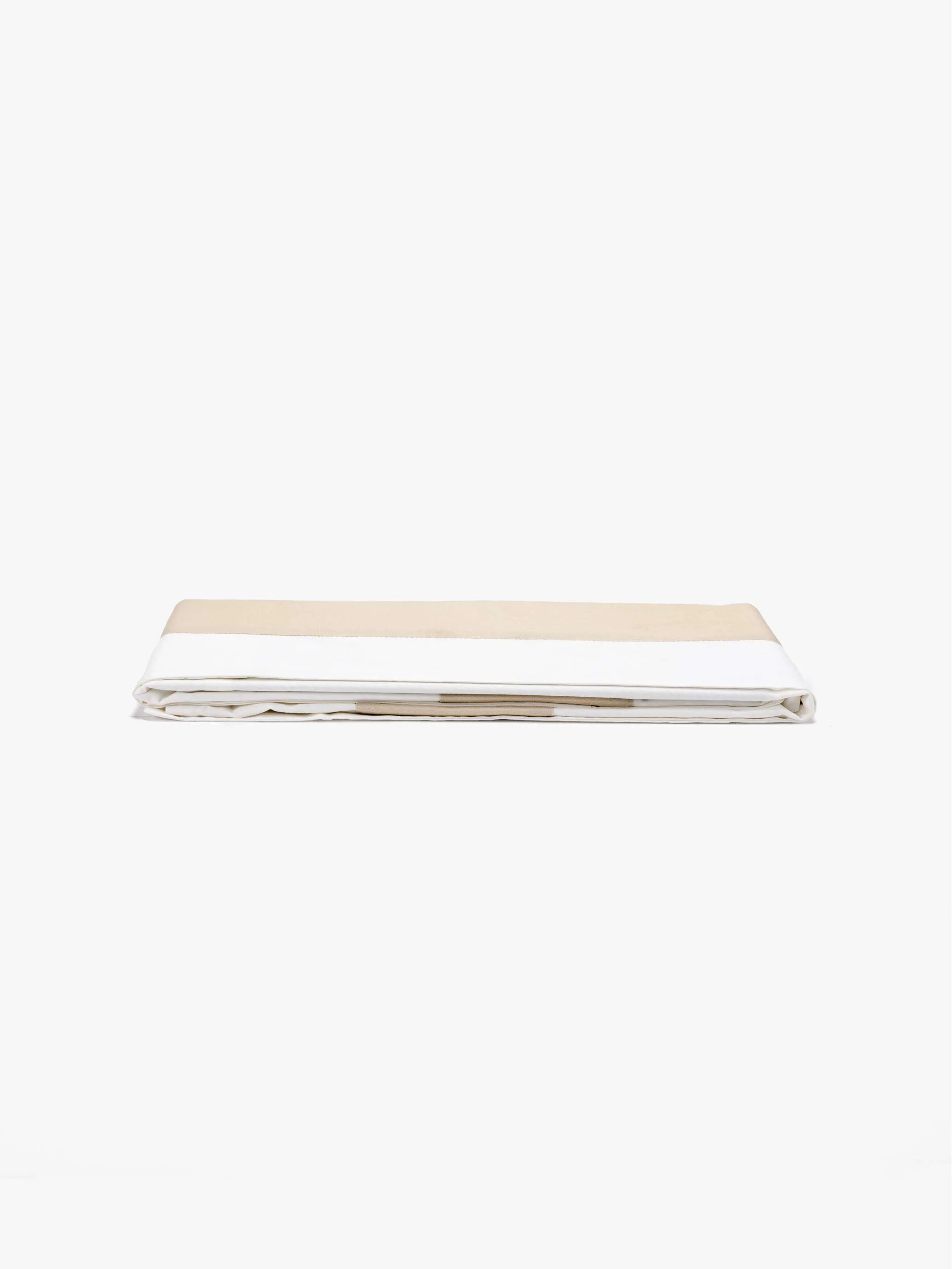 Funda Susanna Percale, color blanco/beige