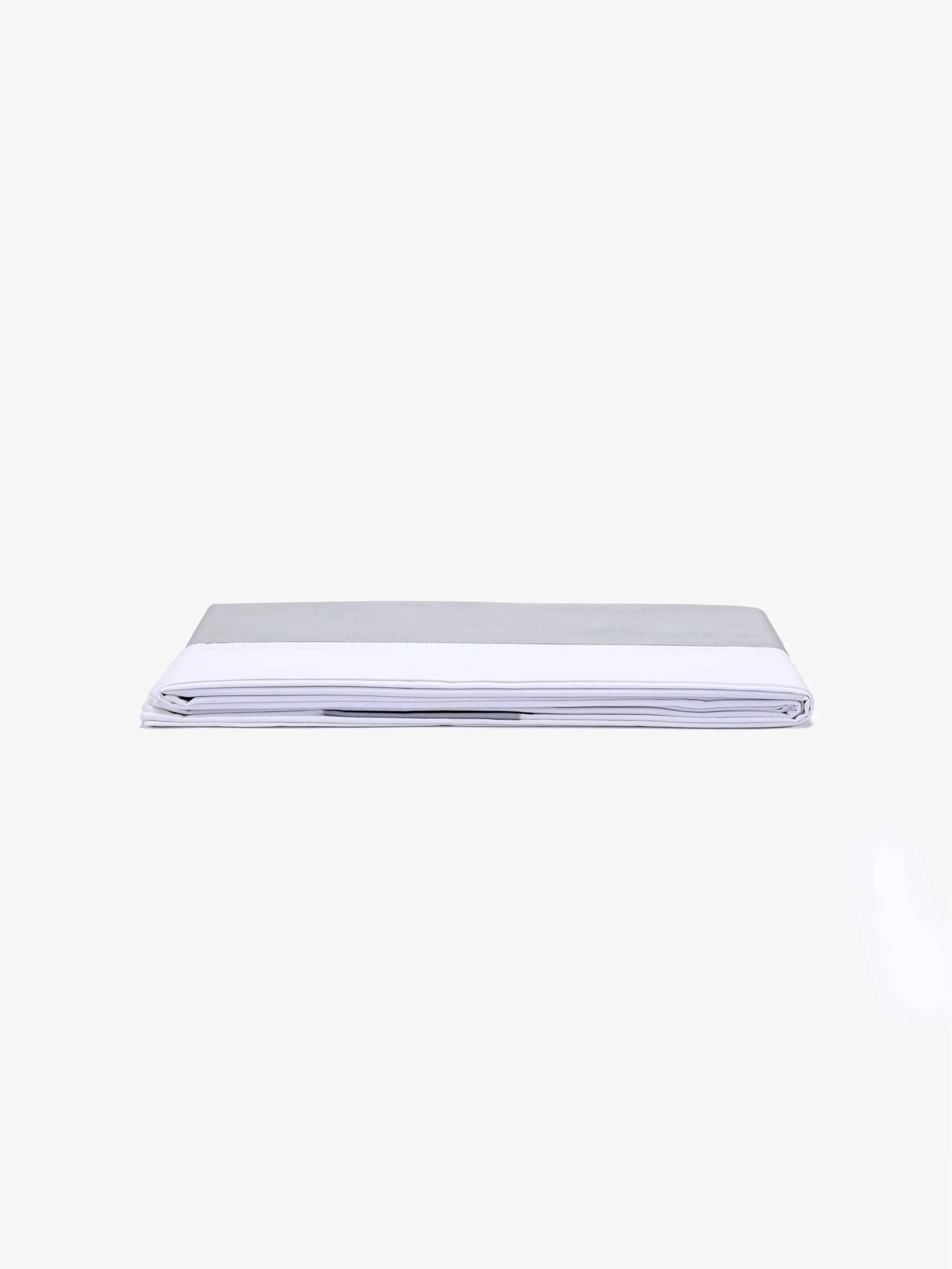 Funda Susanna Percale King, color blanco/gris